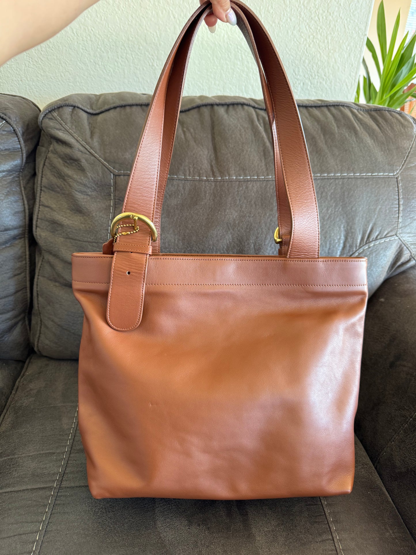 Coach Leather Soho Tote