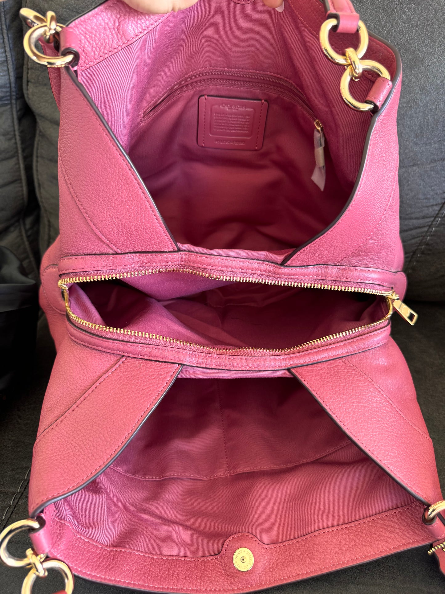 Coach Lexy Pink Shoulder Bag
