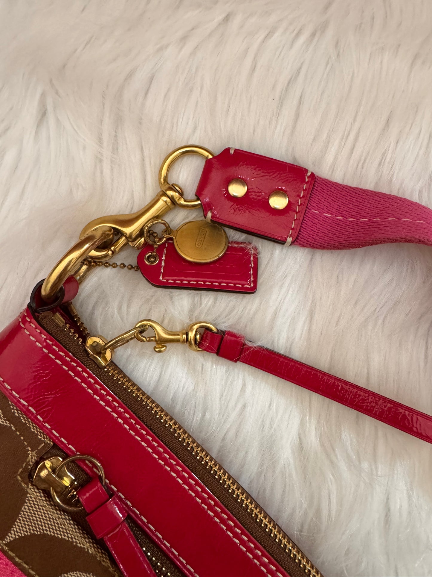 Coach Demi Shoulder Bag and a matching Wristlet