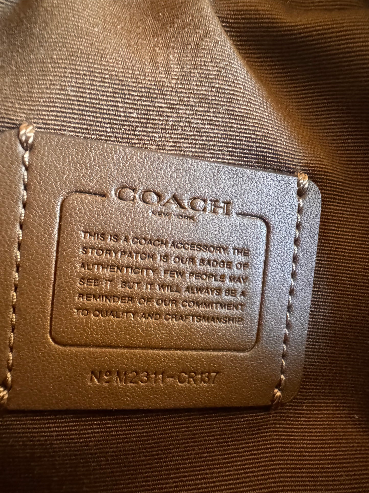 Coach Pace Belt Bag