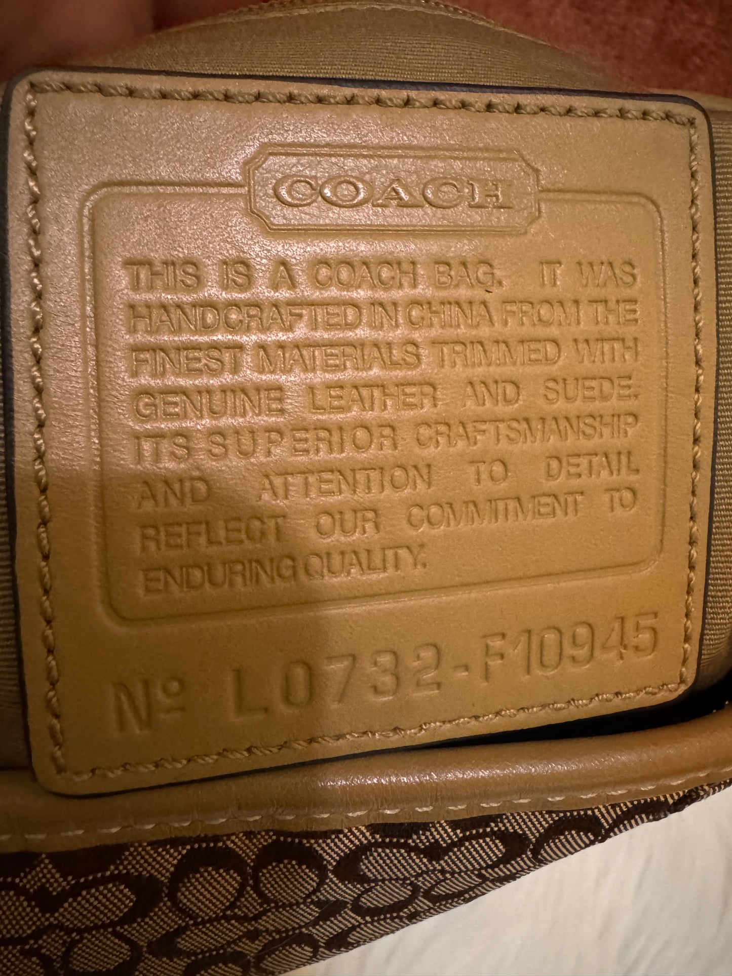 Coach Signature Hobo