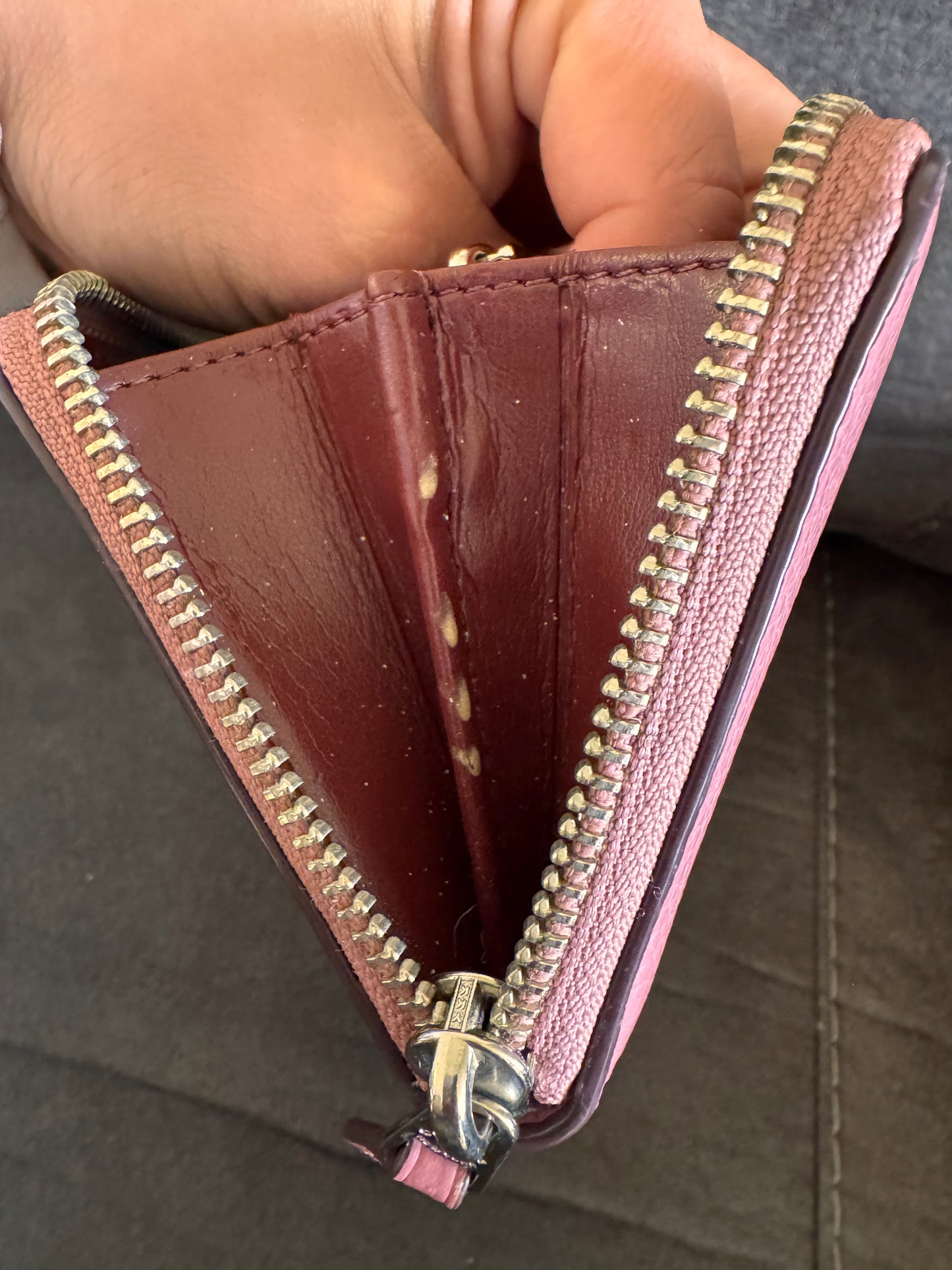 Coach Pink wallet Minnie Mouse