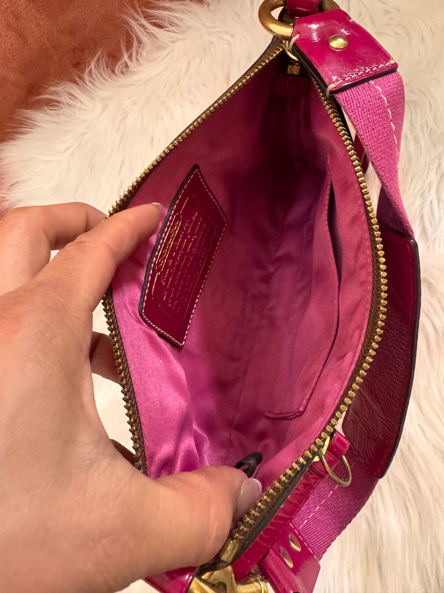 Coach Demi Shoulder Bag and a matching Wristlet