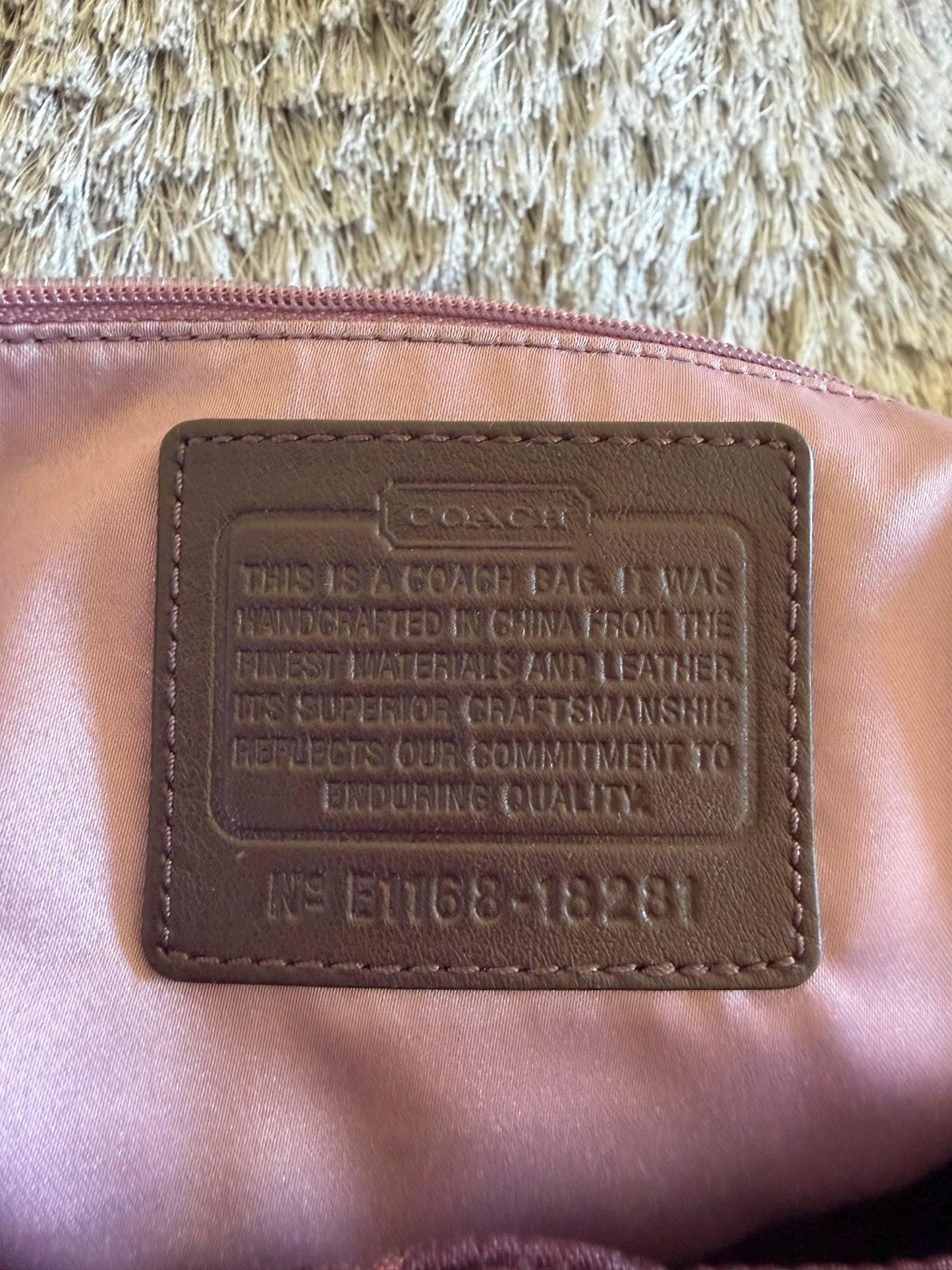 Coach Kristin Op Art Purple