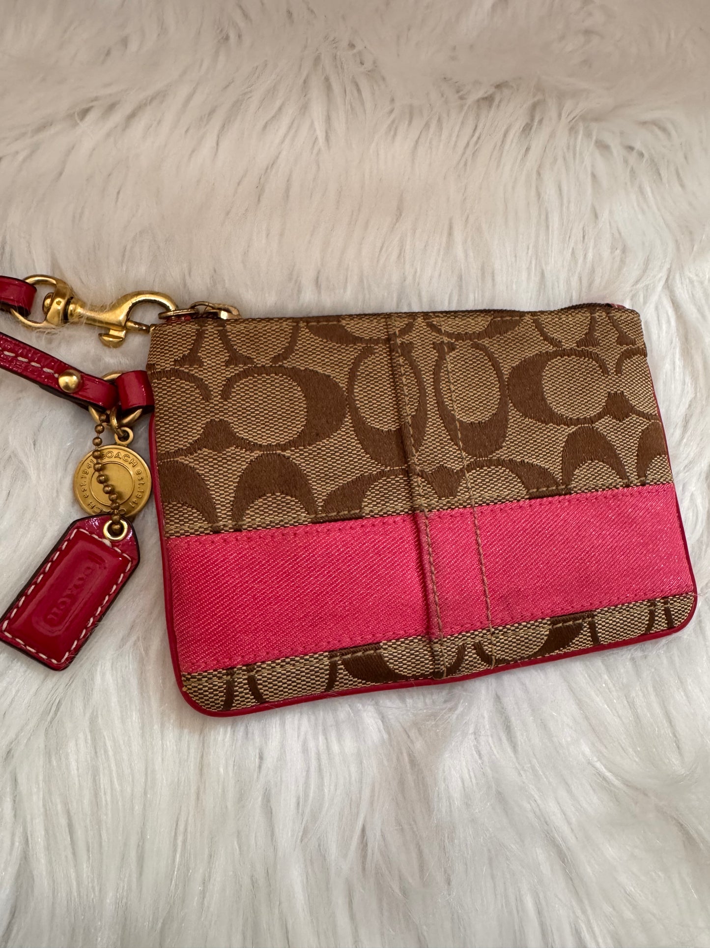 Coach Demi Shoulder Bag and a matching Wristlet