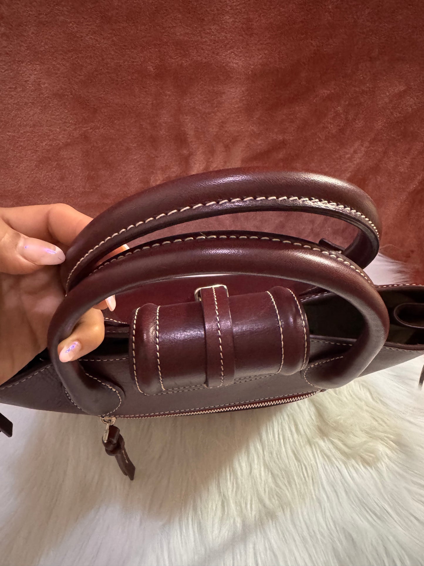 Dooney & Bourke Florentine Toscana Burgundy