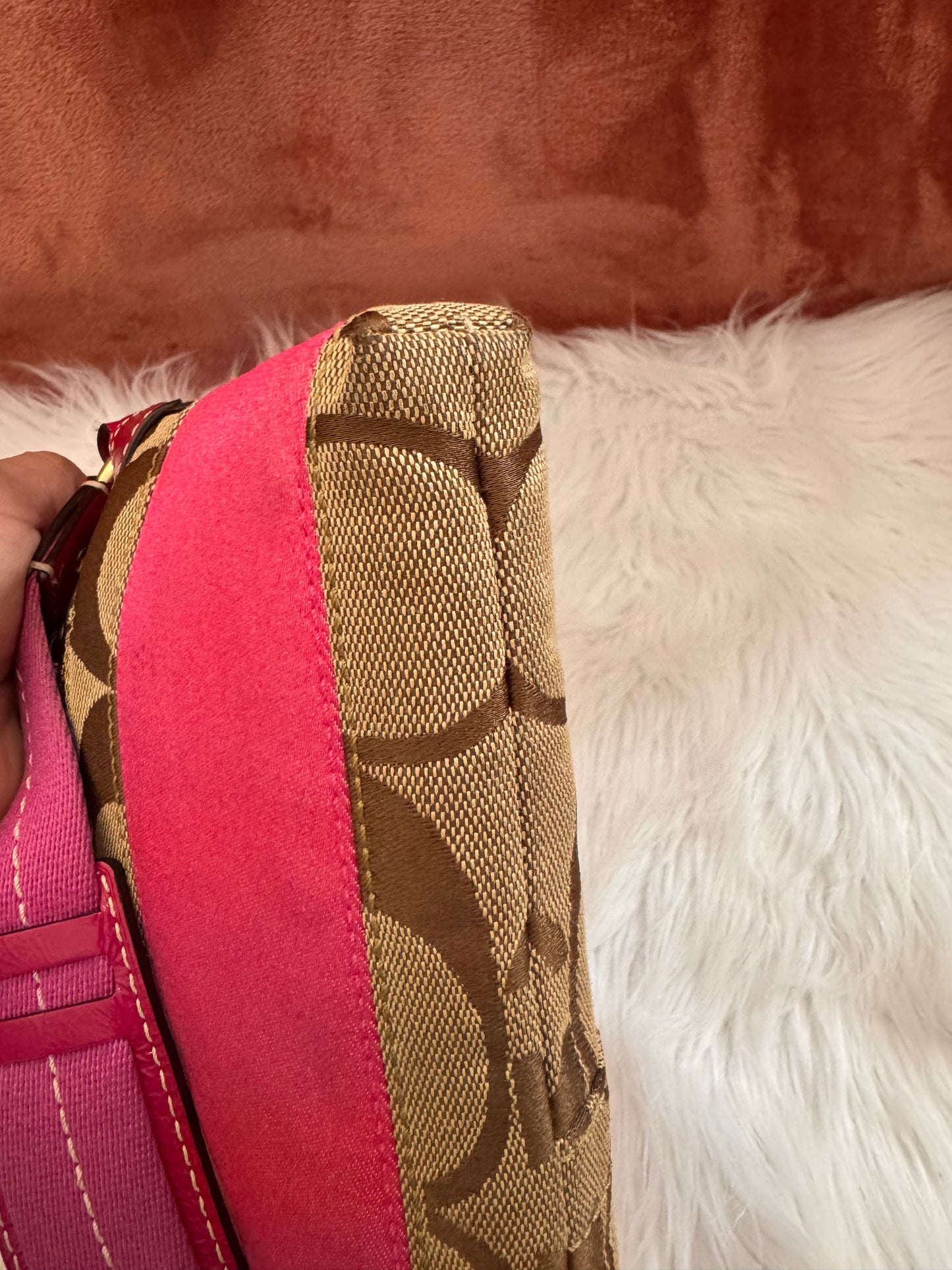 Coach Demi Shoulder Bag and a matching Wristlet