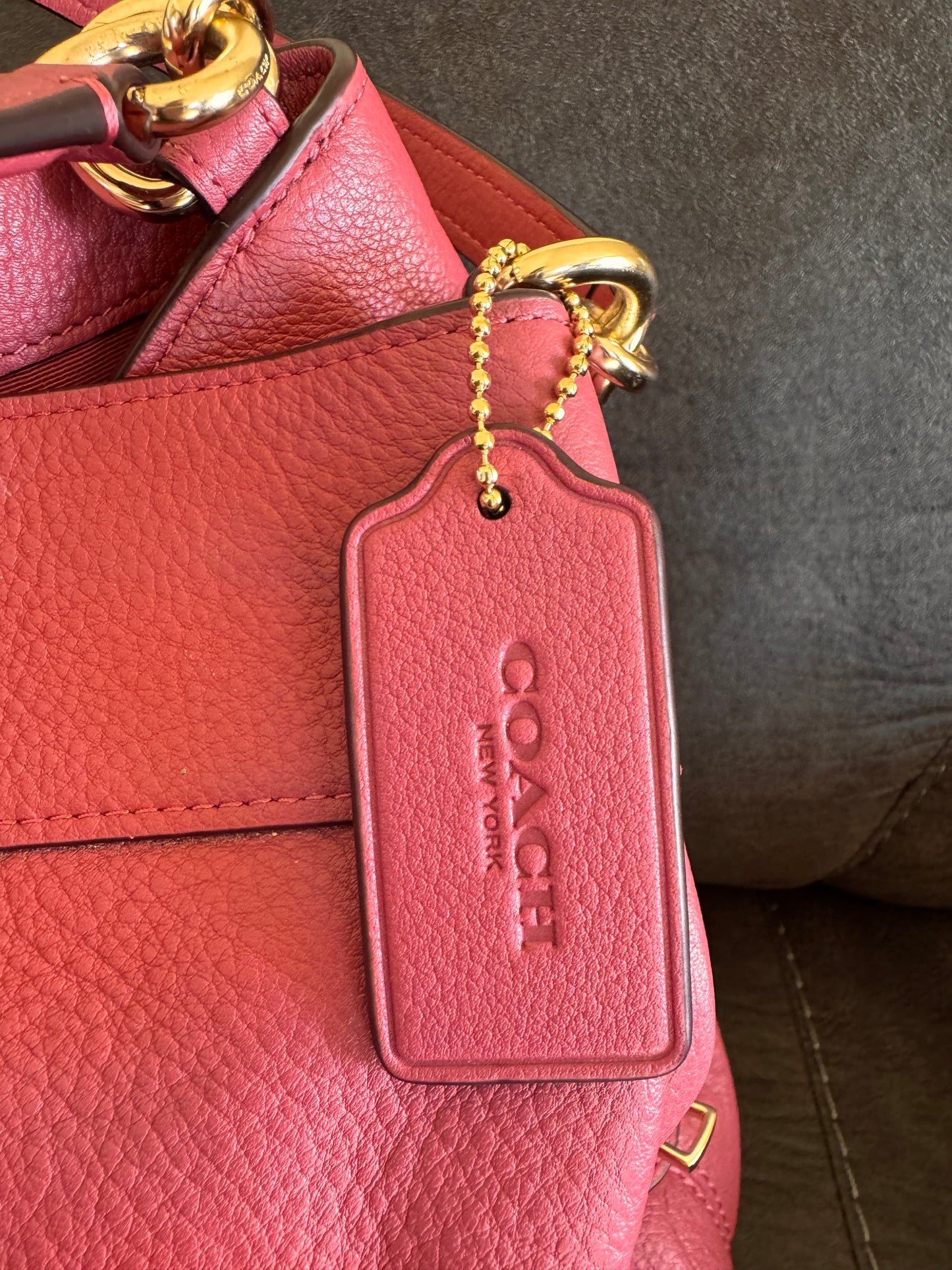 Coach Lexy Pink Shoulder Bag