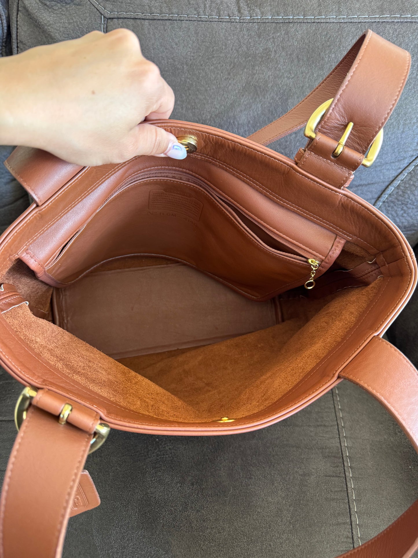 Coach Leather Soho Tote