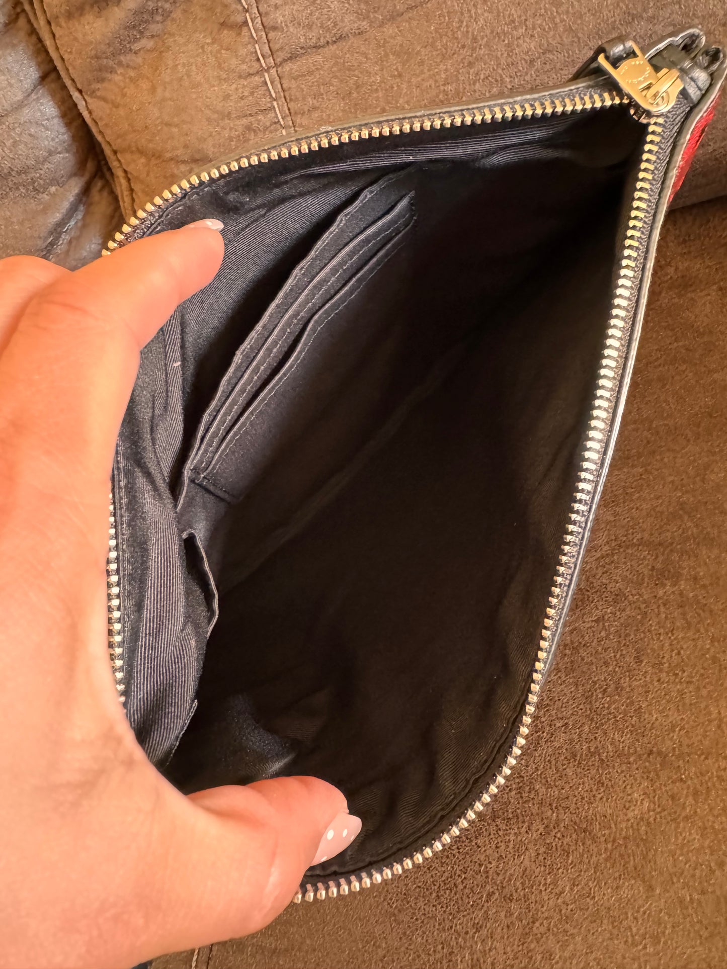 Coach wristlet floral