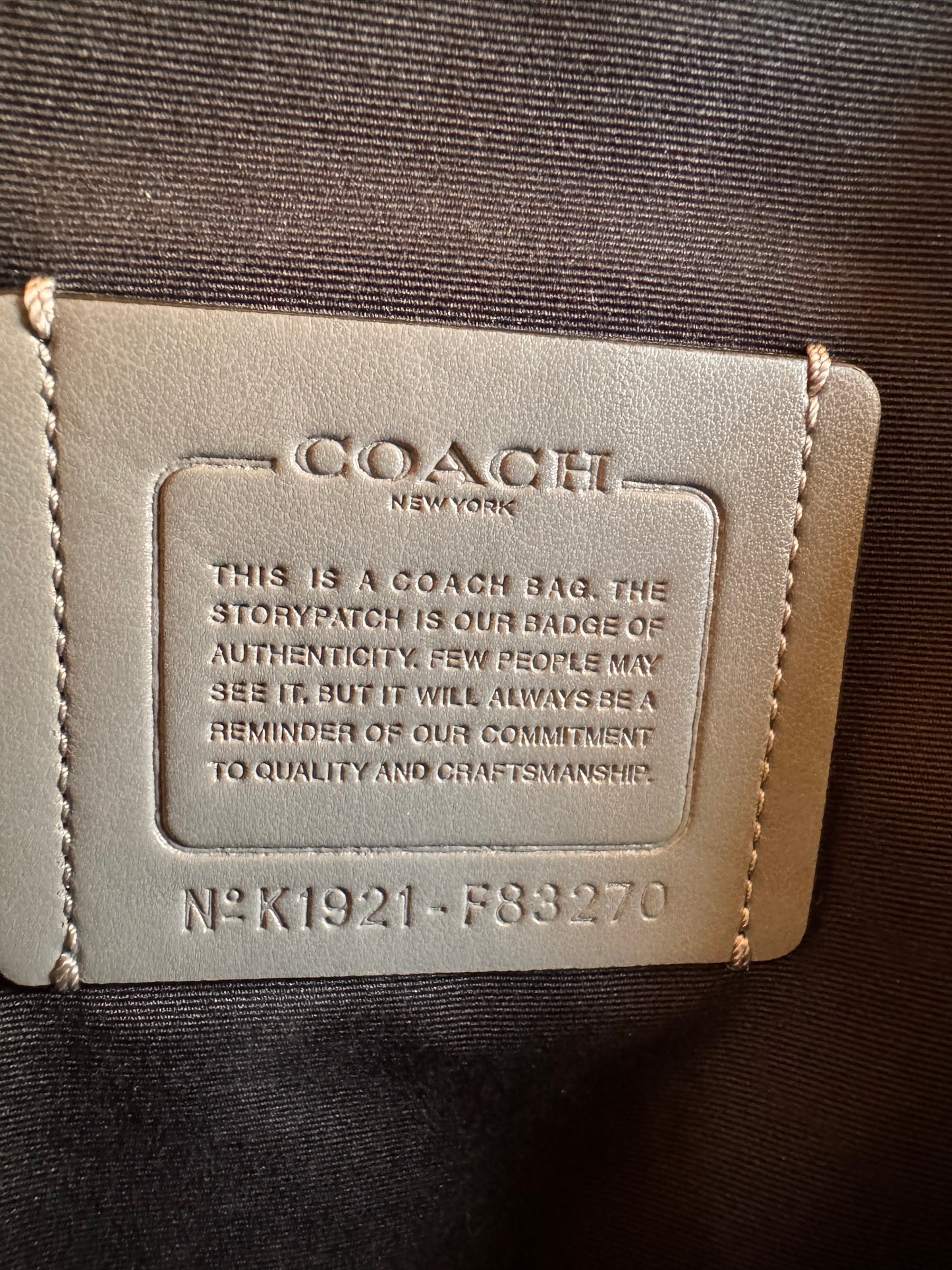 Mochila Coach Houston