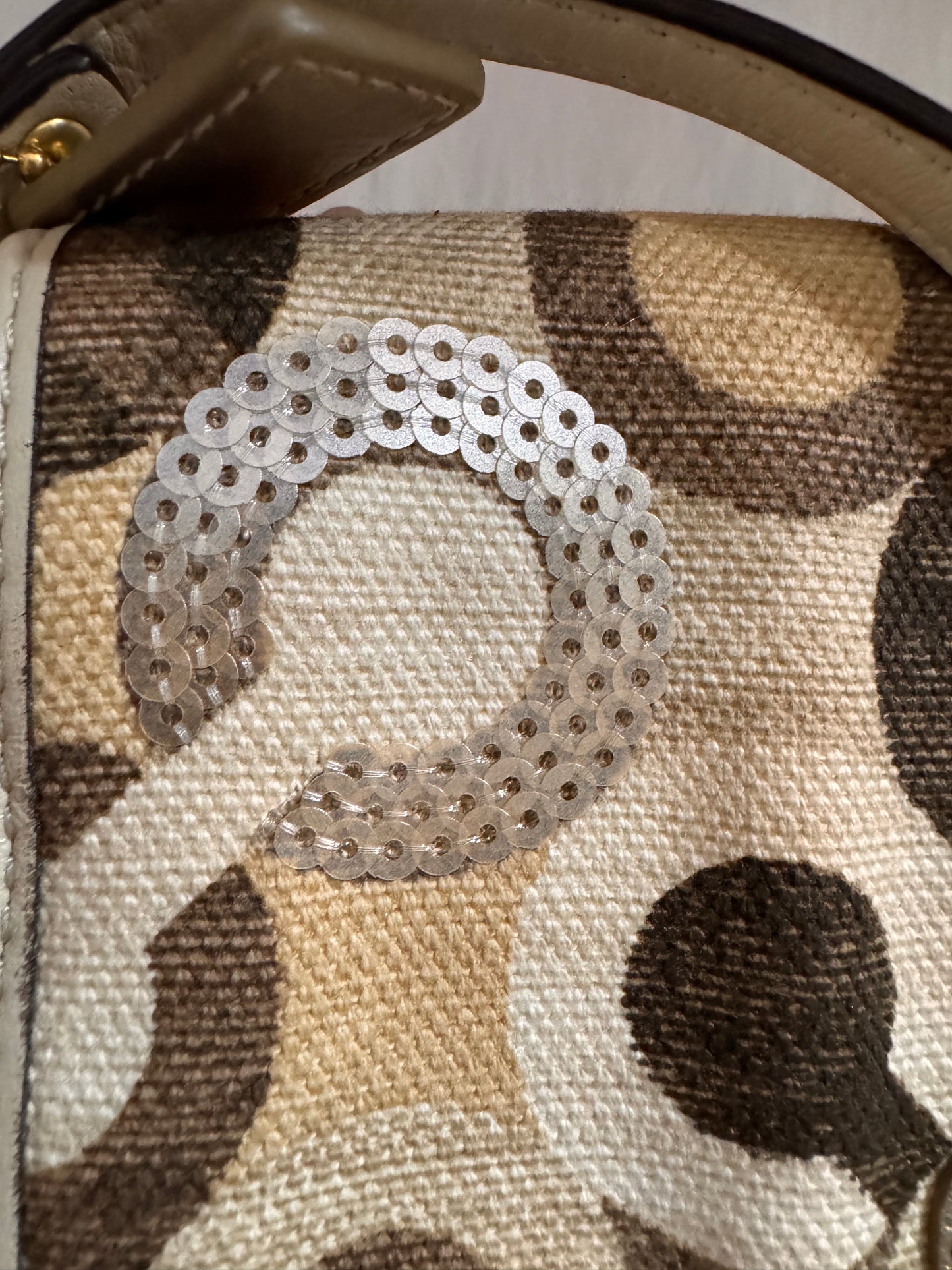 Coach Kristen Op Art Wristlet Clutch Wallet.