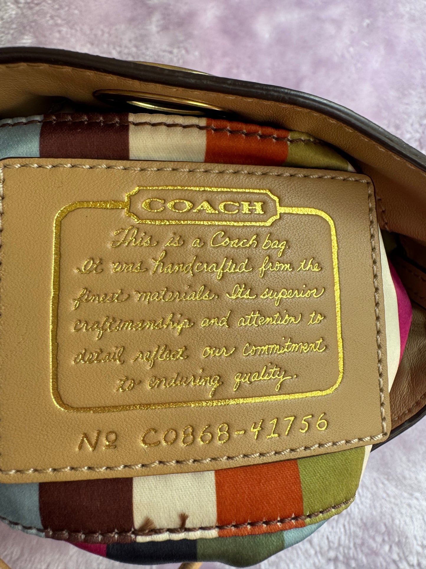 Wristlet/Purse Brown and Beige