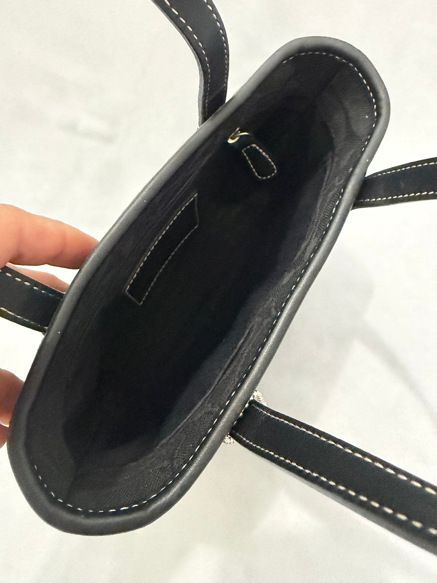 Coach Mini Tote Black Signature