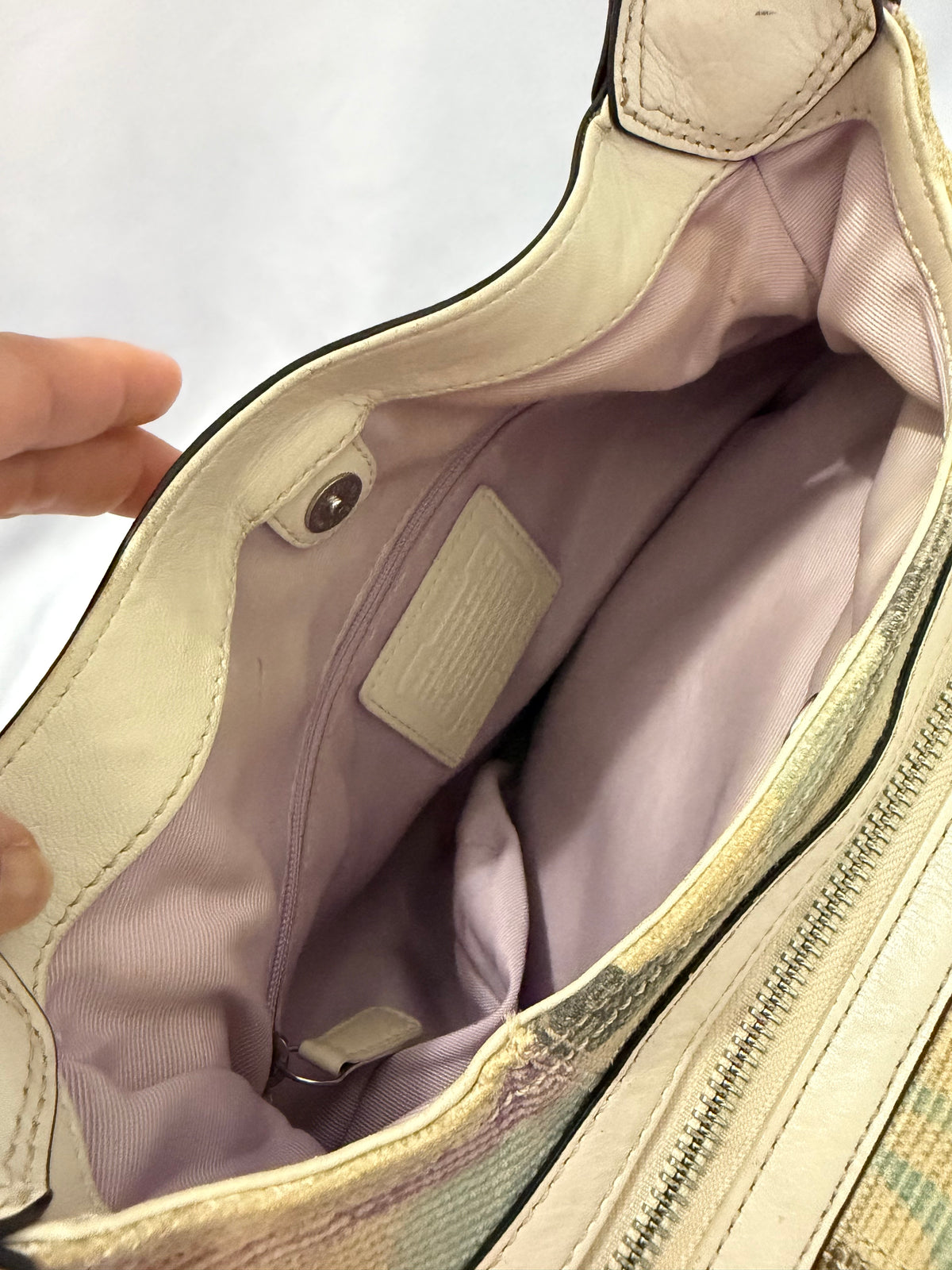 Coach Soho Lynn Hobo Optic C Op Art Multicolor