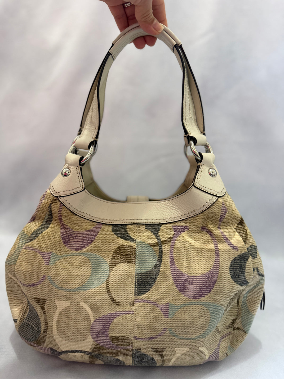 Coach Soho Lynn Hobo Optic C Op Art Multicolor