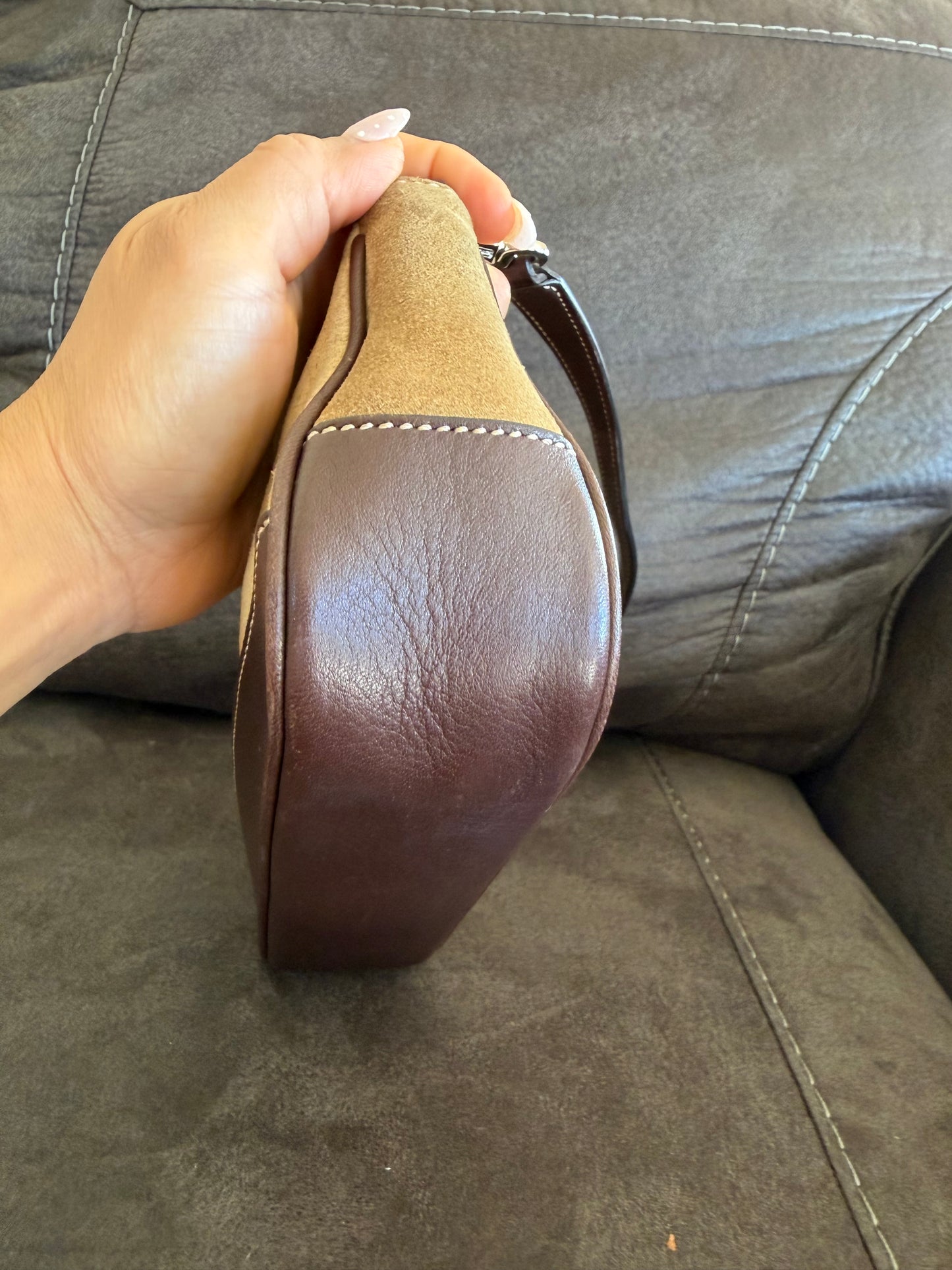 Coach Demi Suede Brown