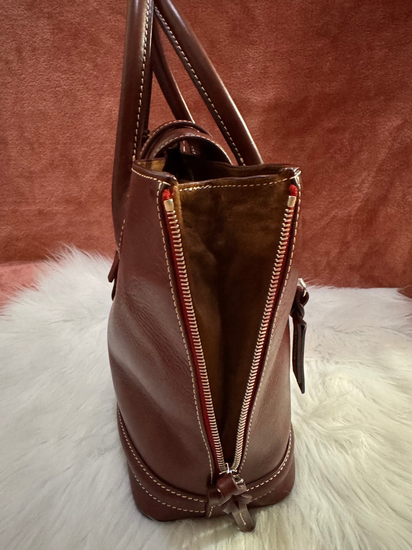 Dooney & Bourke Florentine Toscana Burgundy