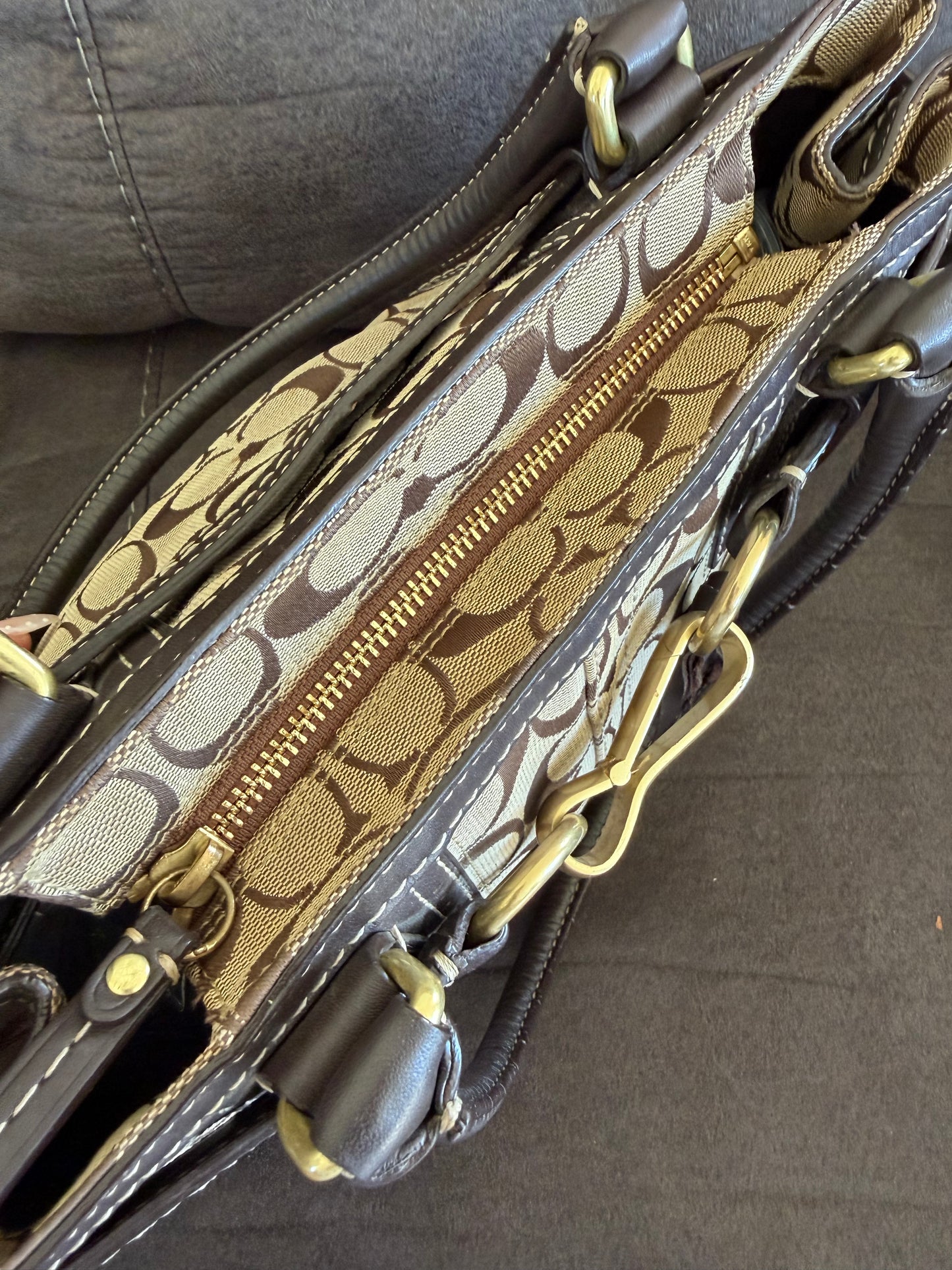 Coach Hamptons Carryall Satchel