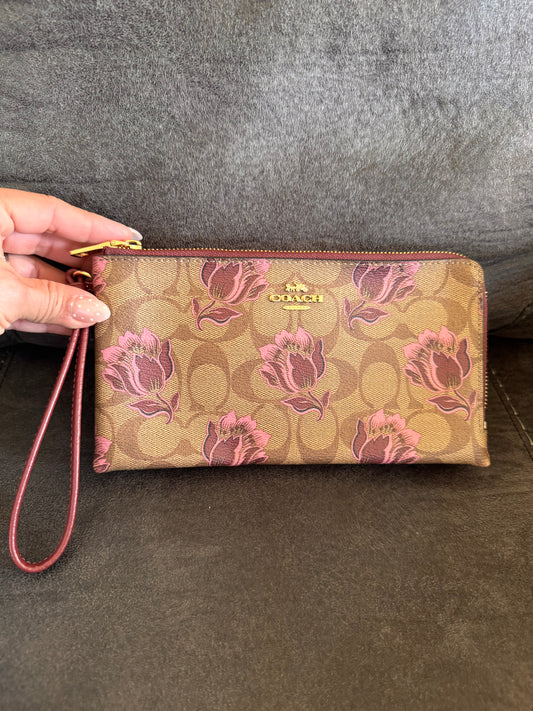 Coach Double Zip Wallet