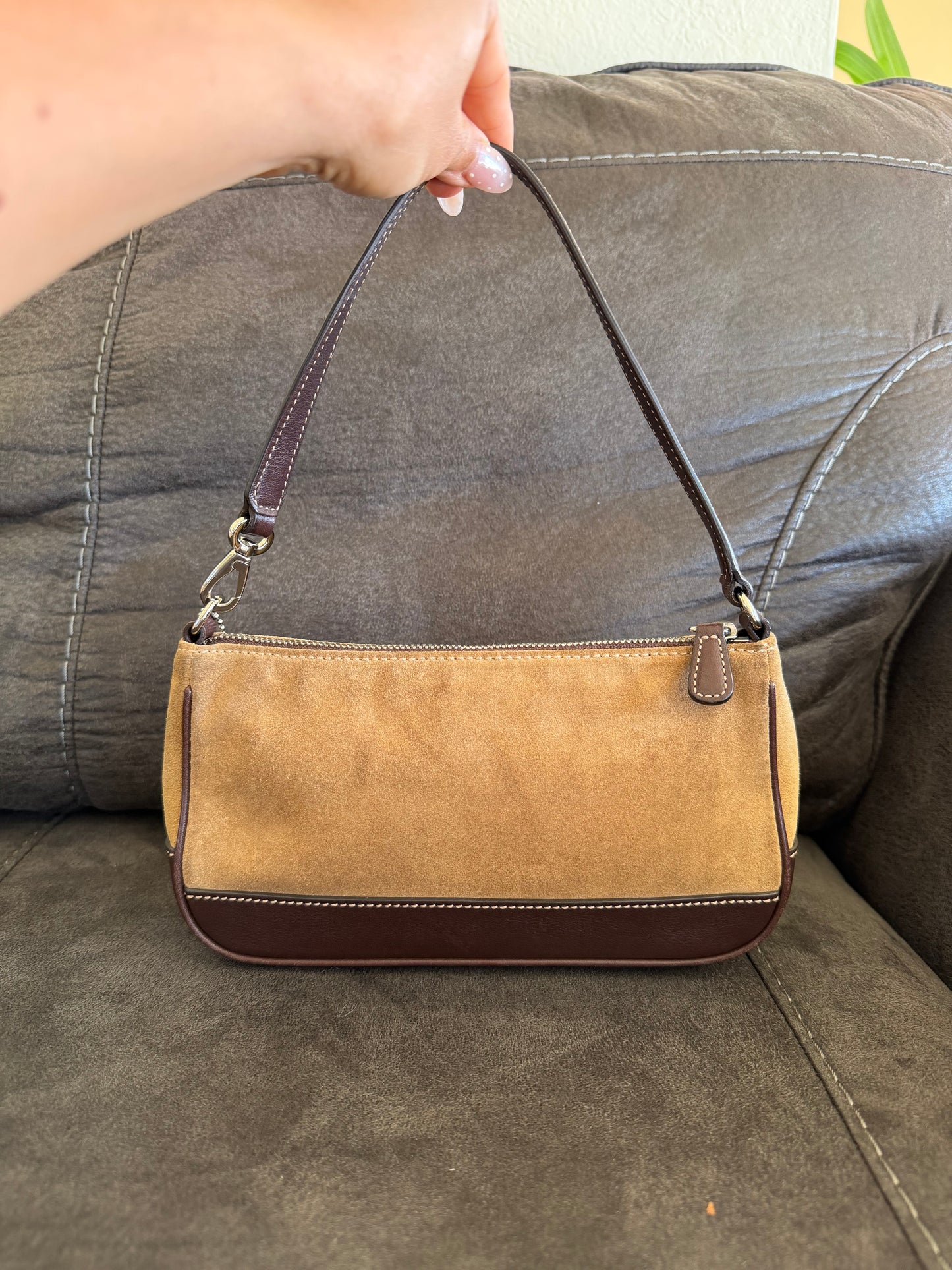 Coach Demi Suede Brown