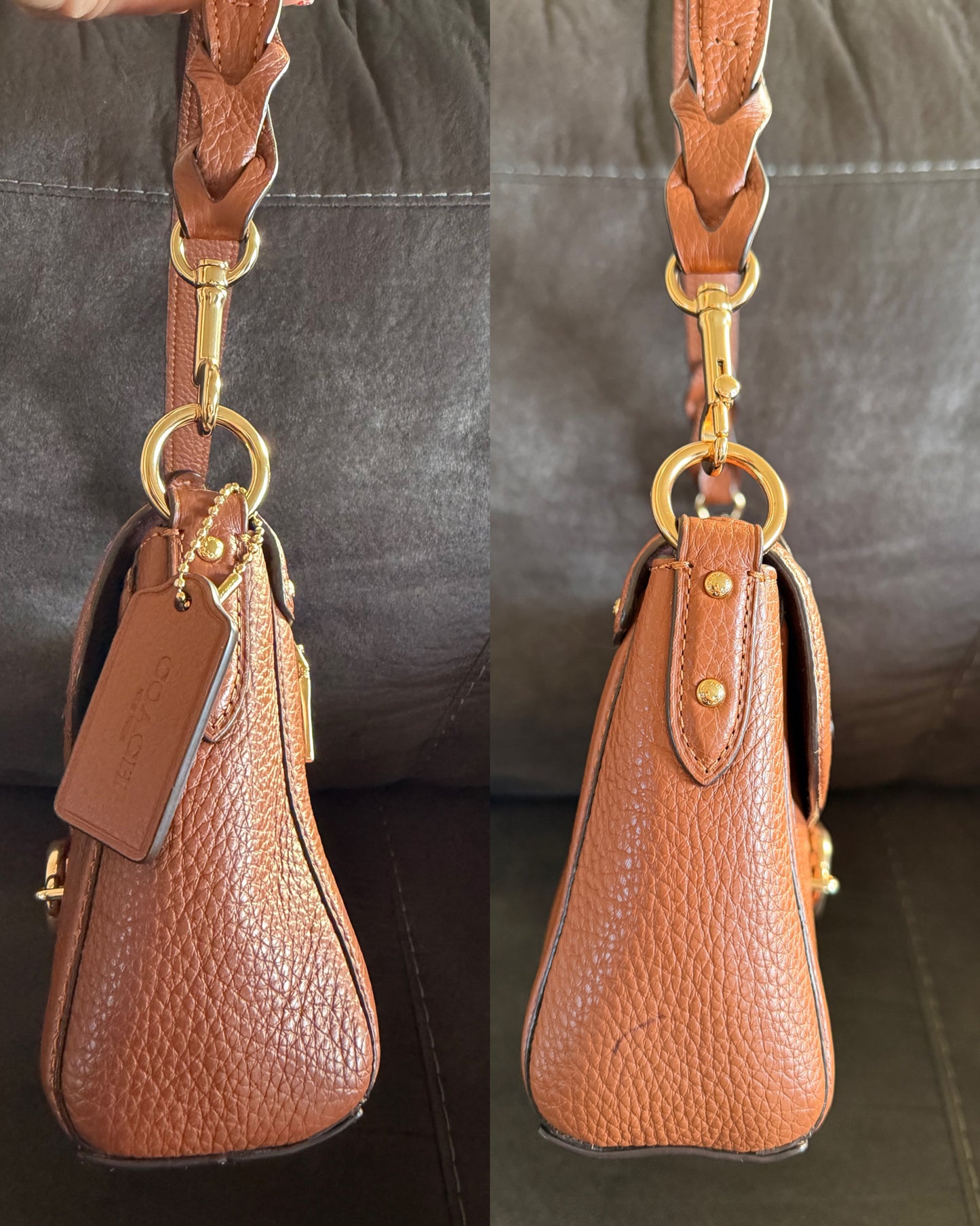 Coach Jade with daisy applique