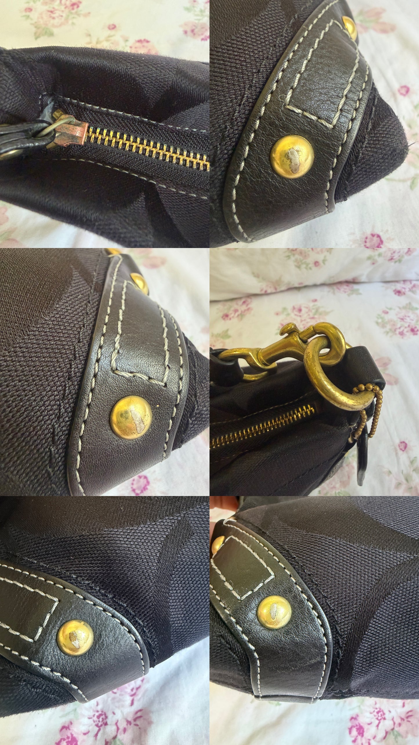 Coach Black Carly Small