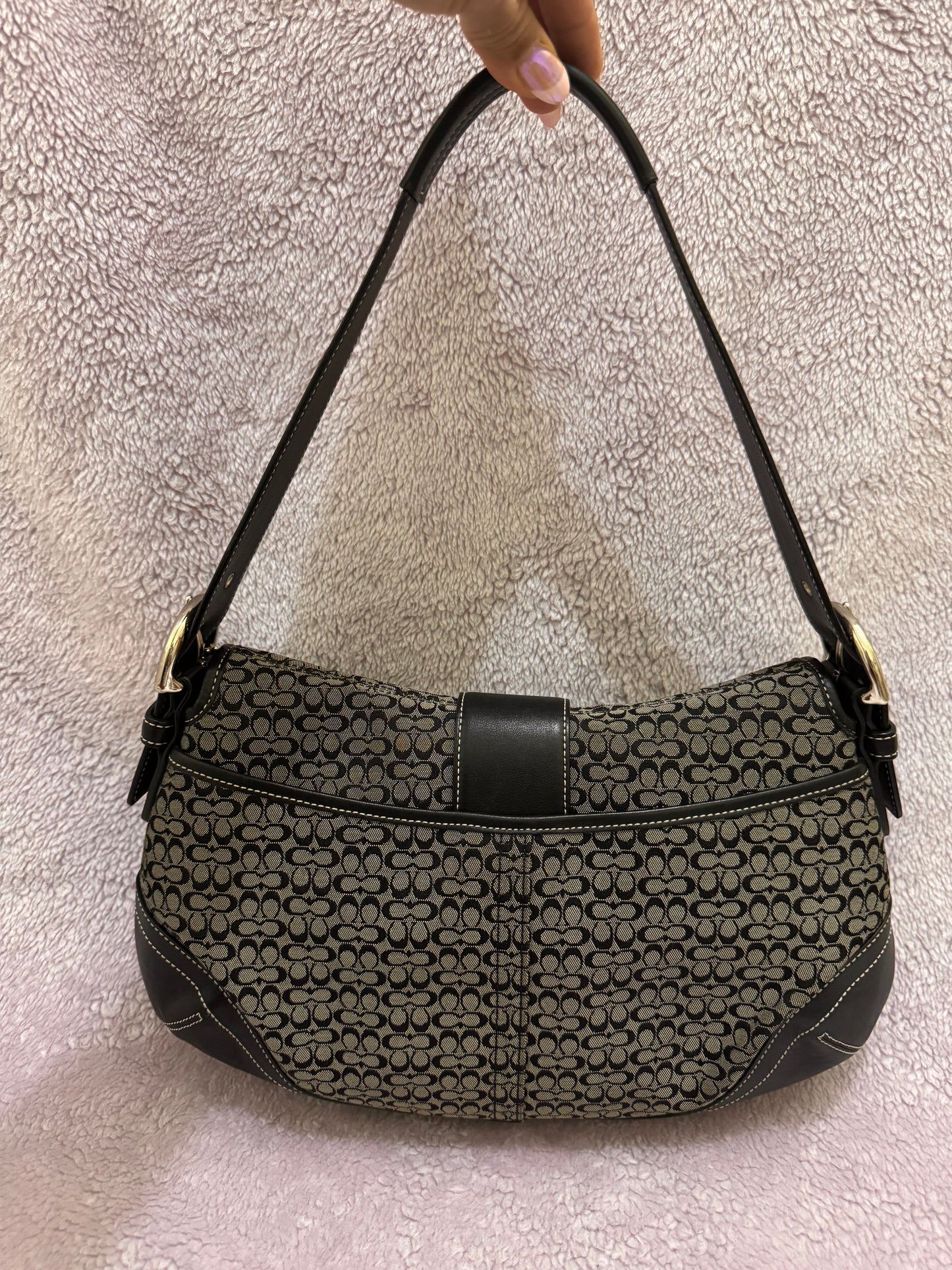 Coach SoHo Black and Grey