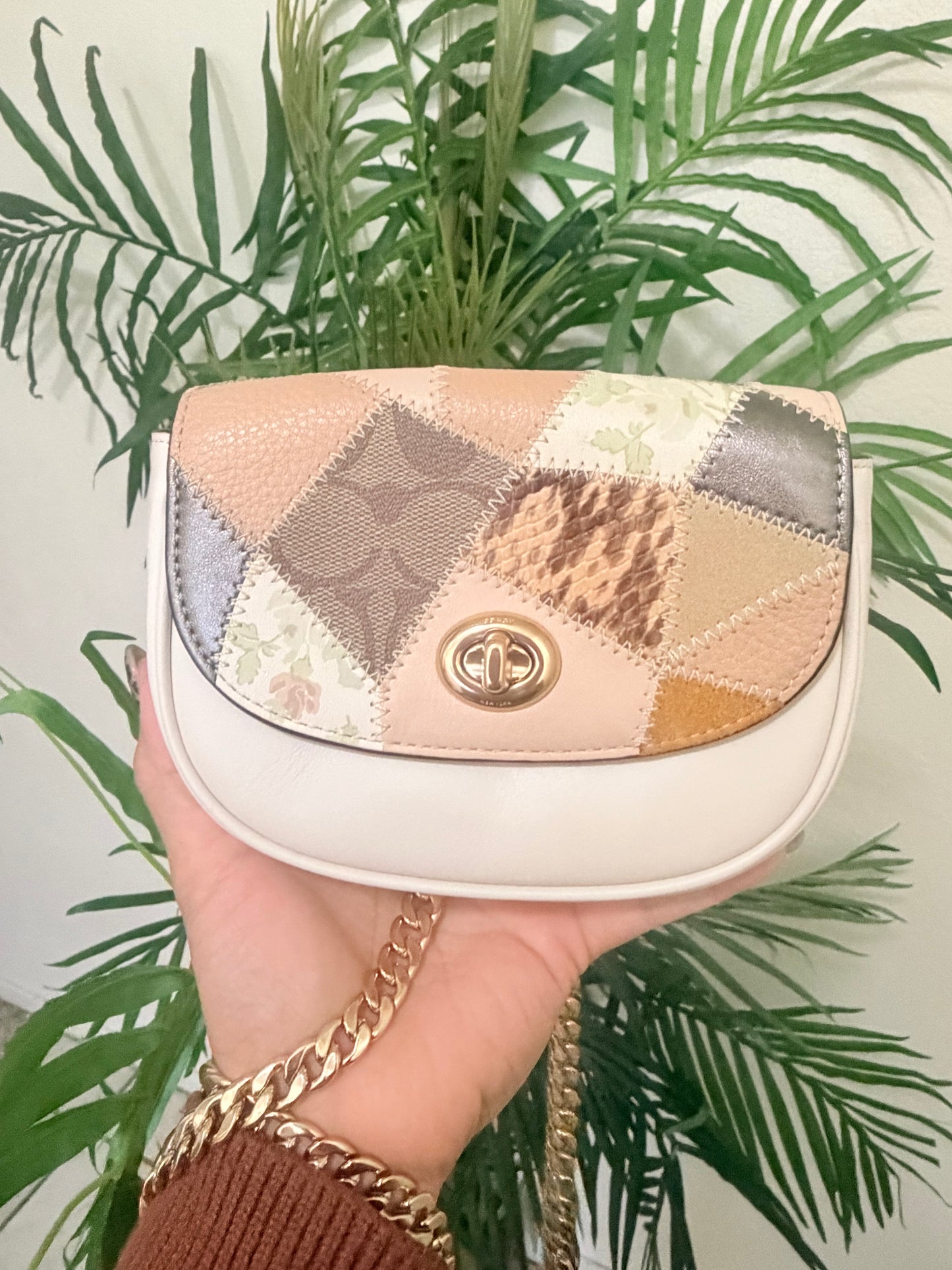 Coach Mini Bag with Patchwork