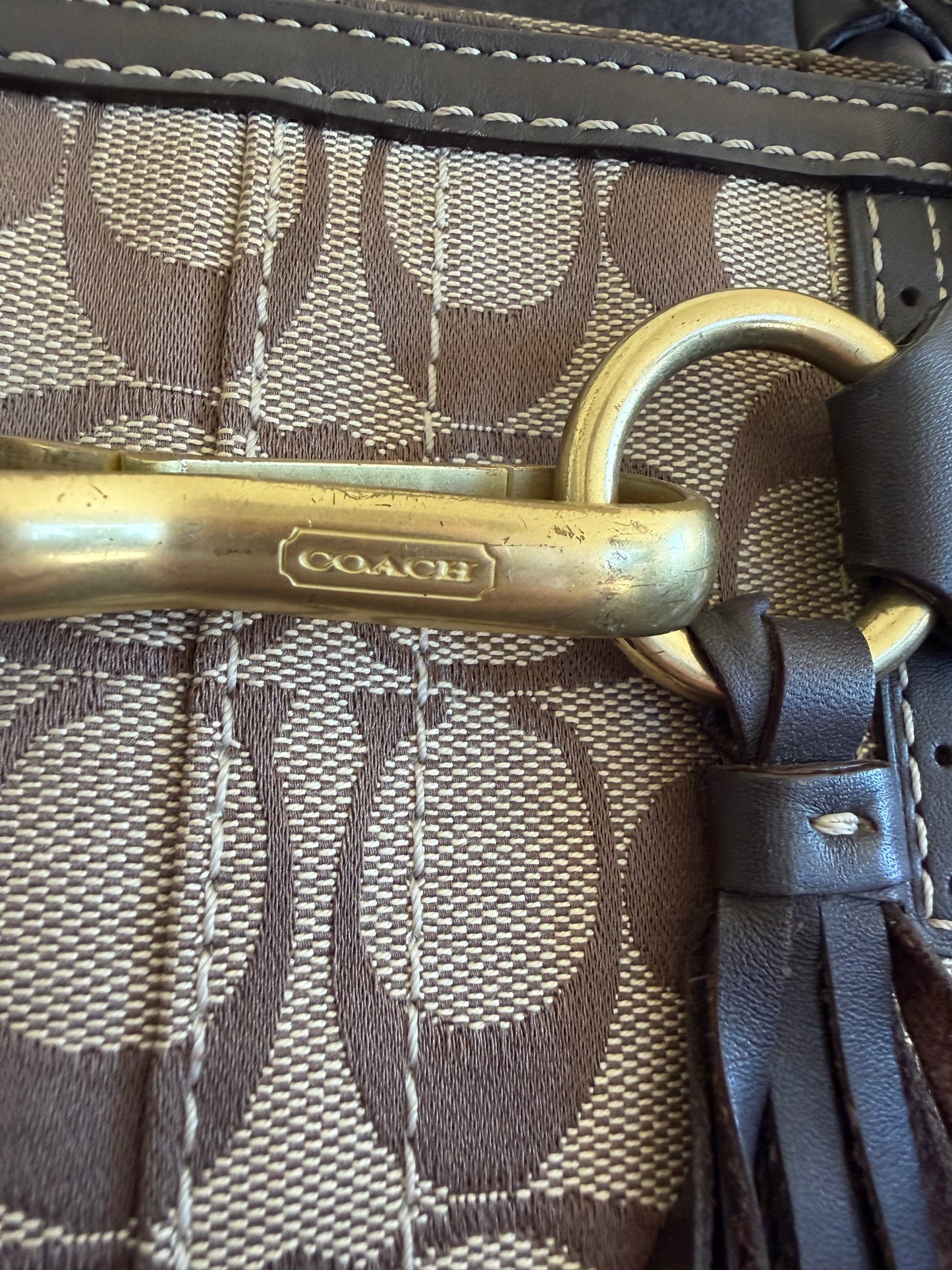 Coach Hamptons Carryall Satchel