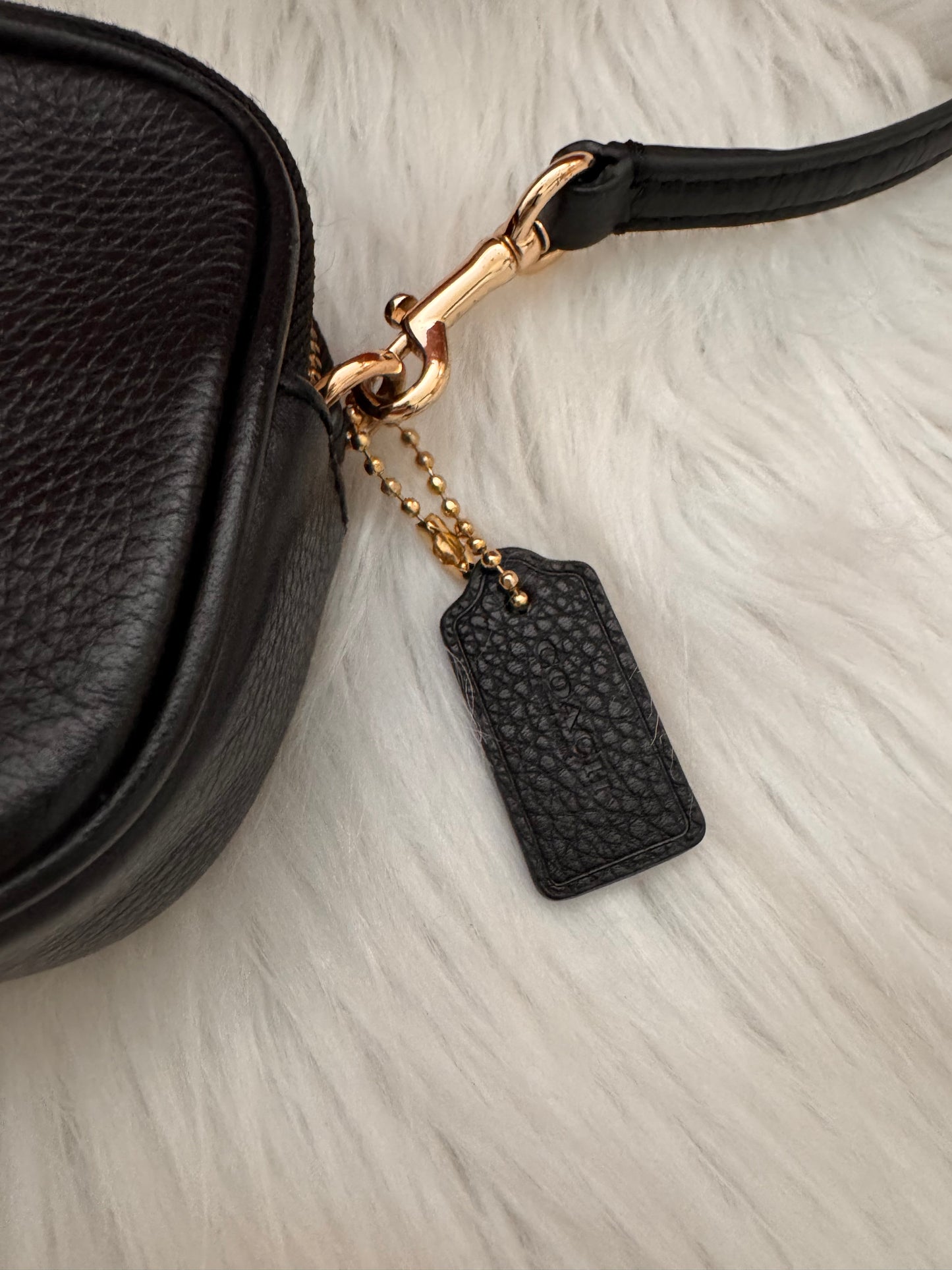 Coach Mini Jamie Camera negro