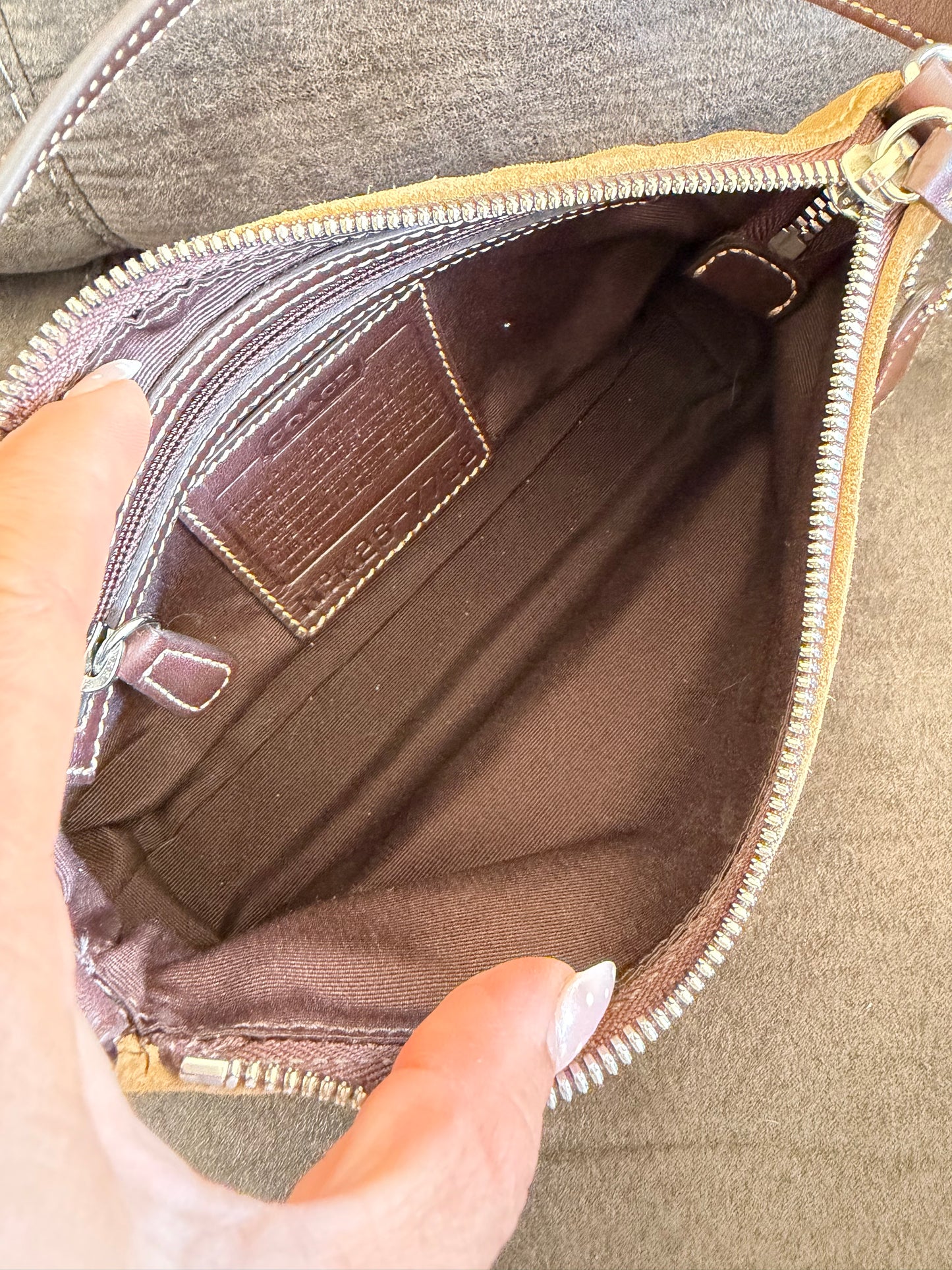 Coach Demi Suede Brown