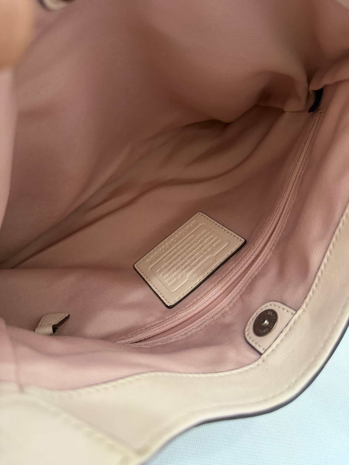 Coach Pink/Beige Soho Hobo