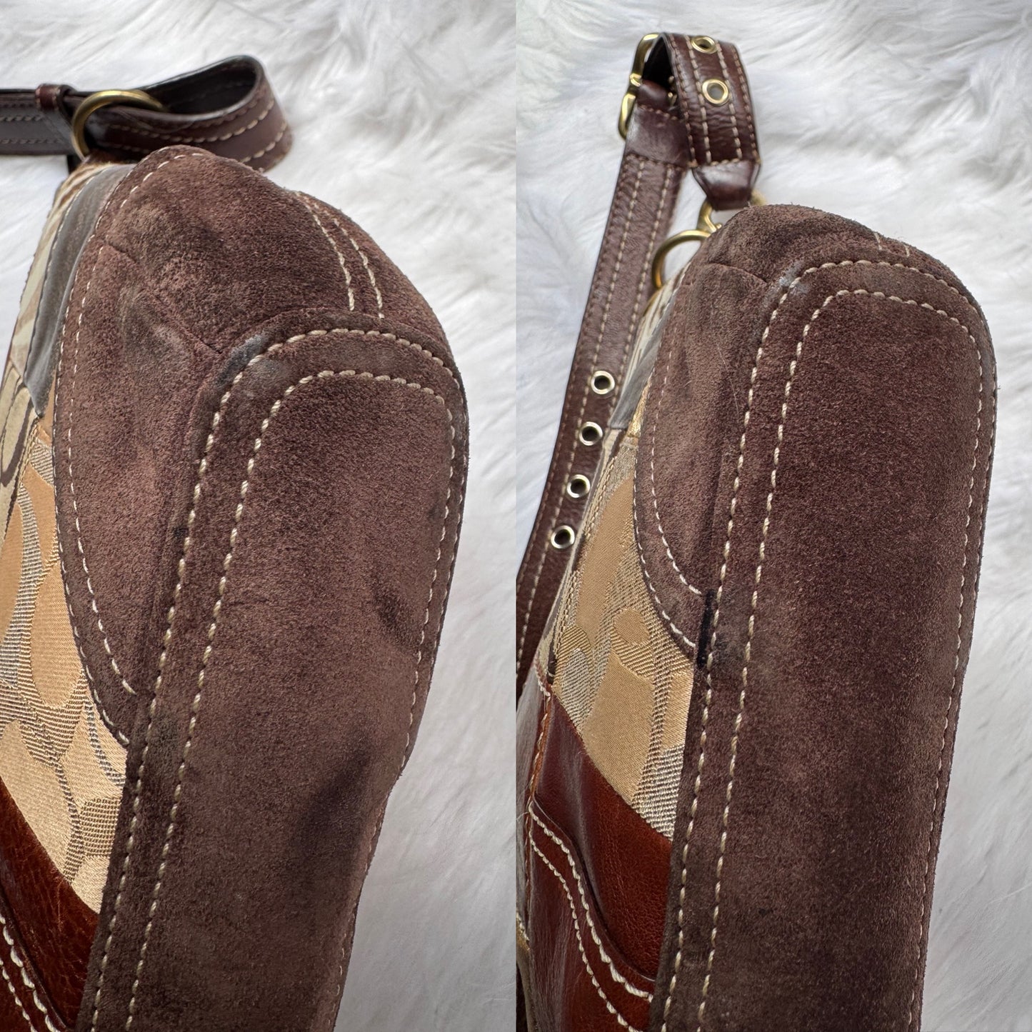 Coach Patchwork Shoulder Bag