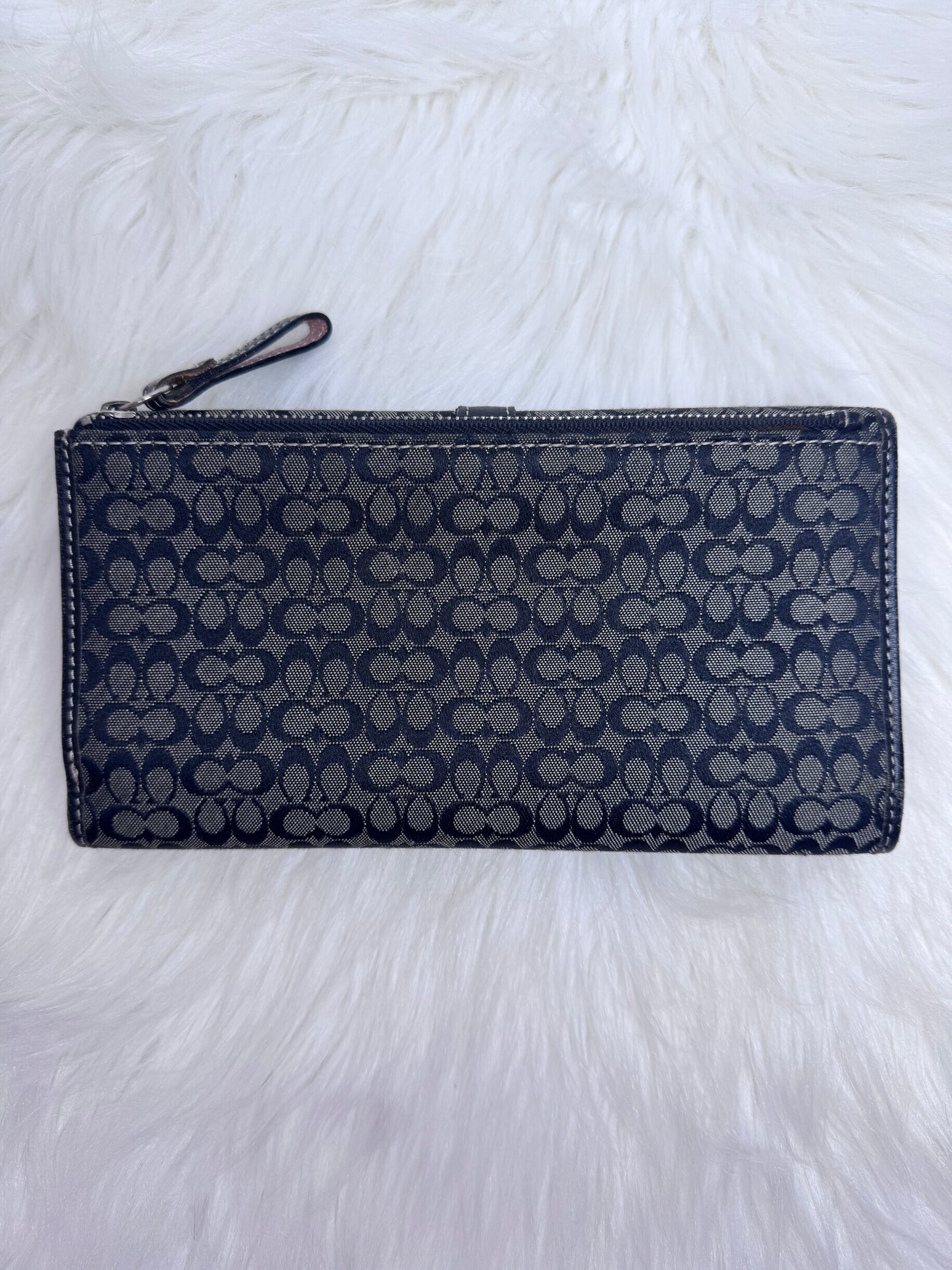 Coach Wallet Black Signature