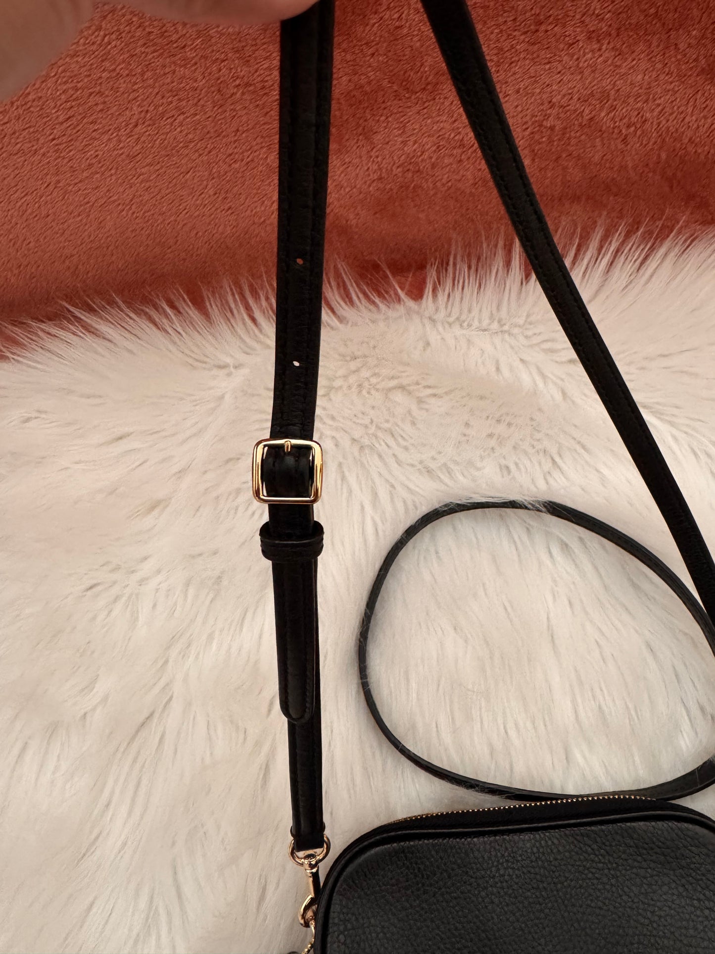 Coach Mini Jamie Camera negro