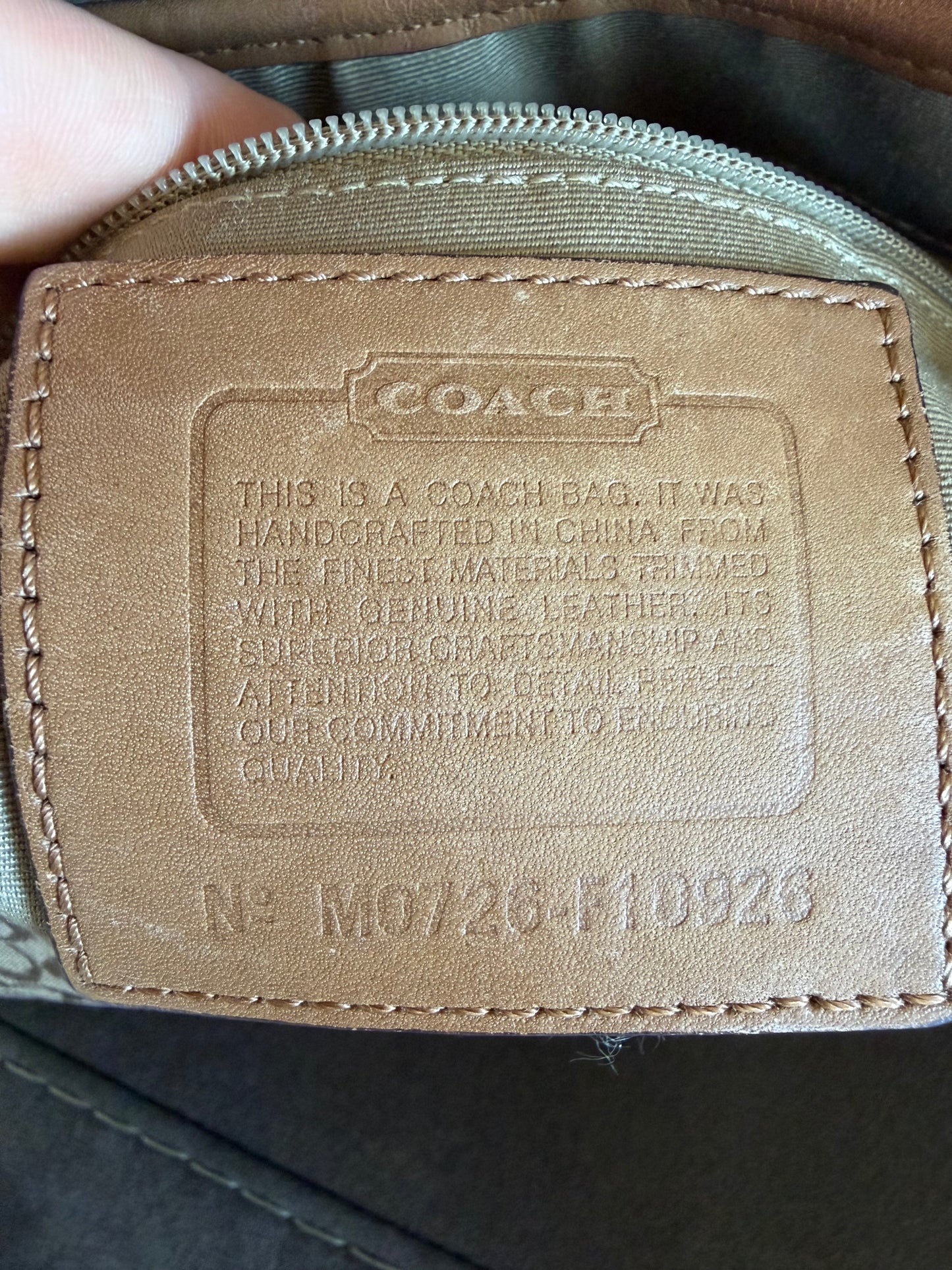Coach Soho Vintage
