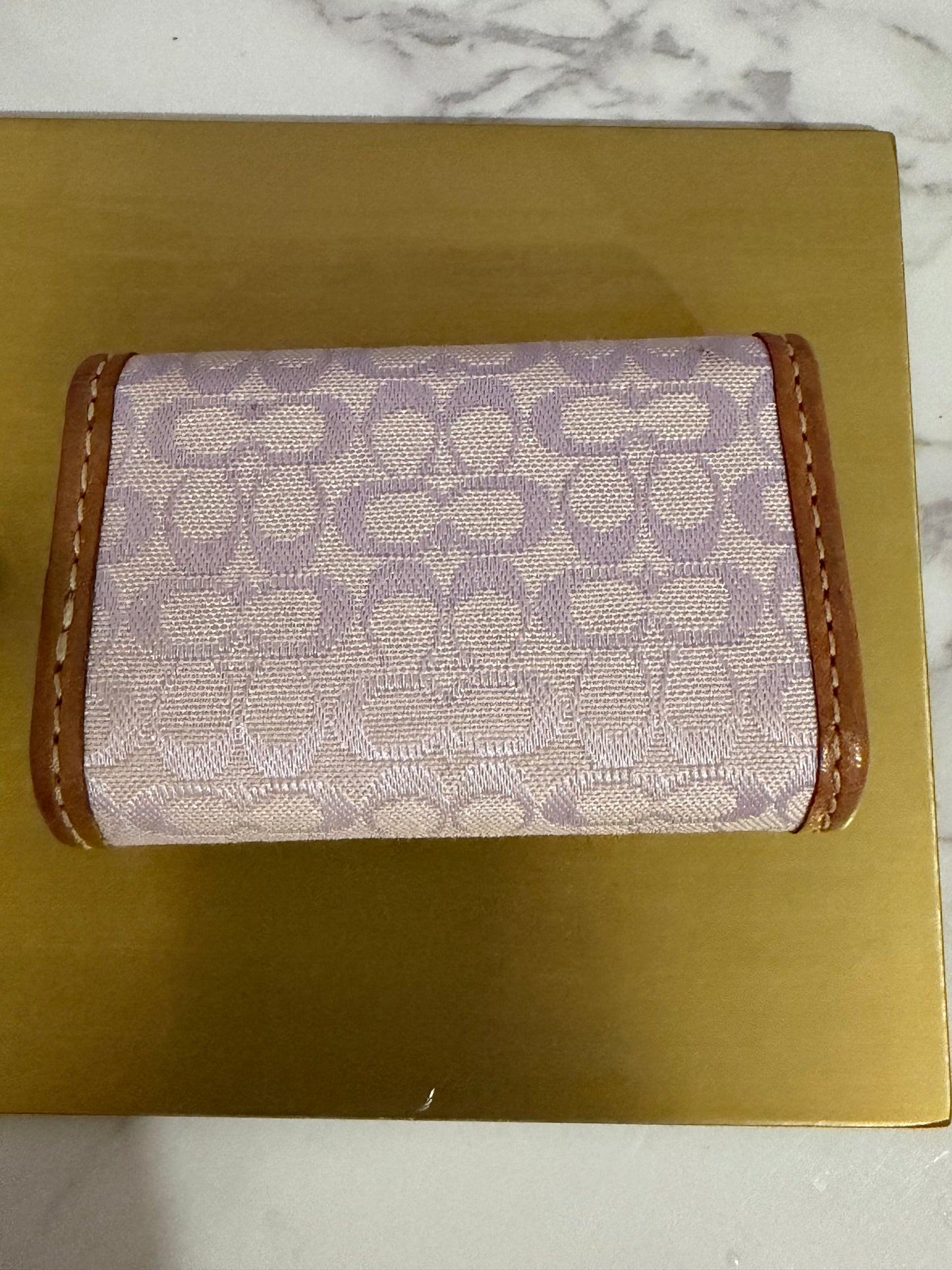 Coach Lilac Contact Lens Case with Mirror