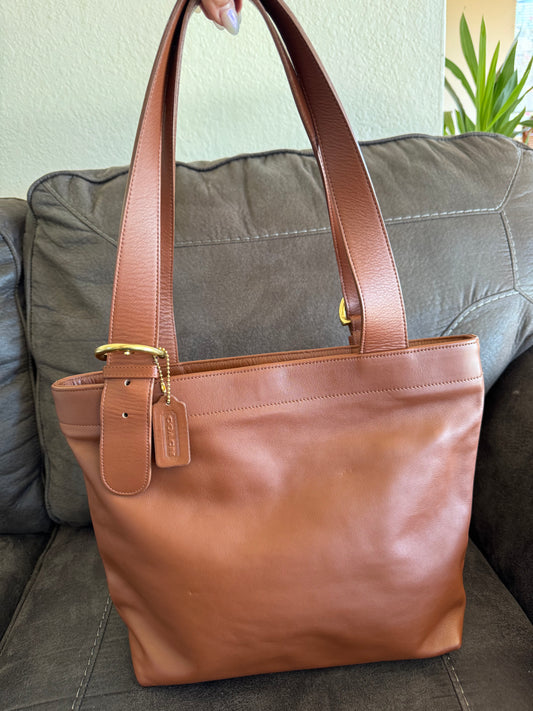 Coach Leather Soho Tote