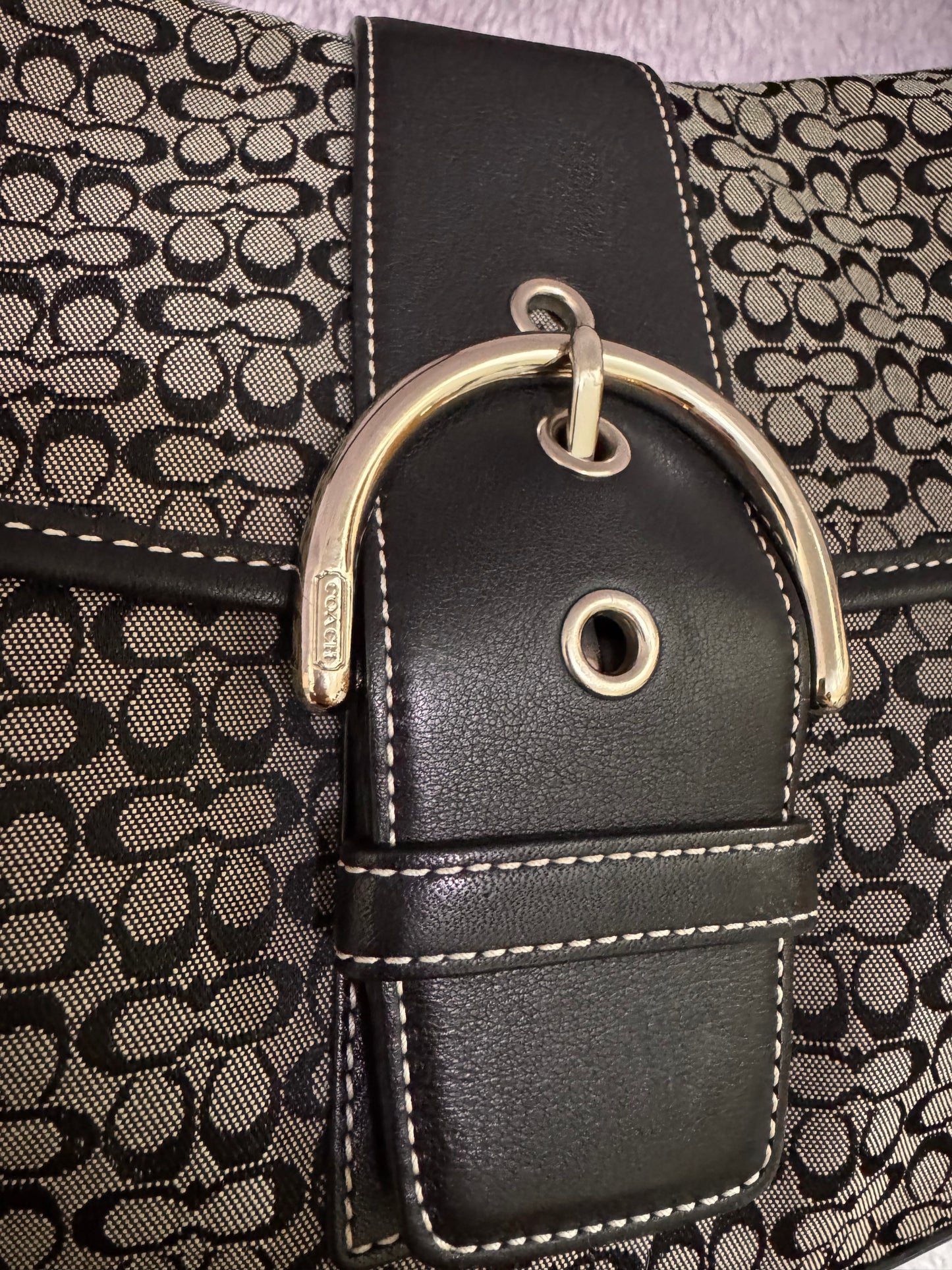 Coach SoHo Black and Grey