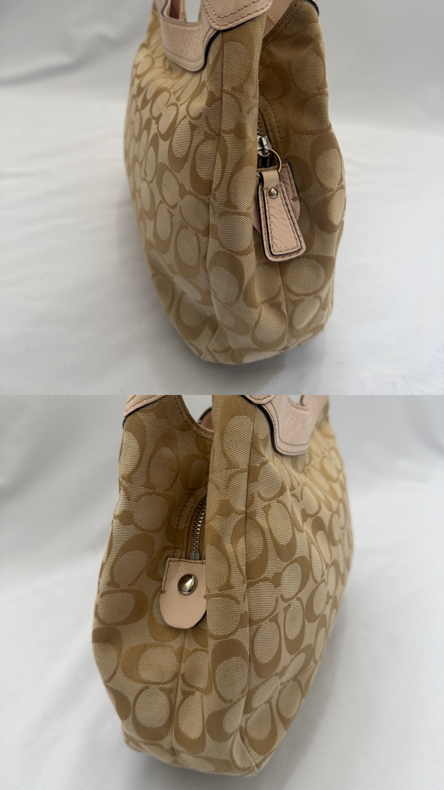 Coach Pink/Beige Soho Hobo