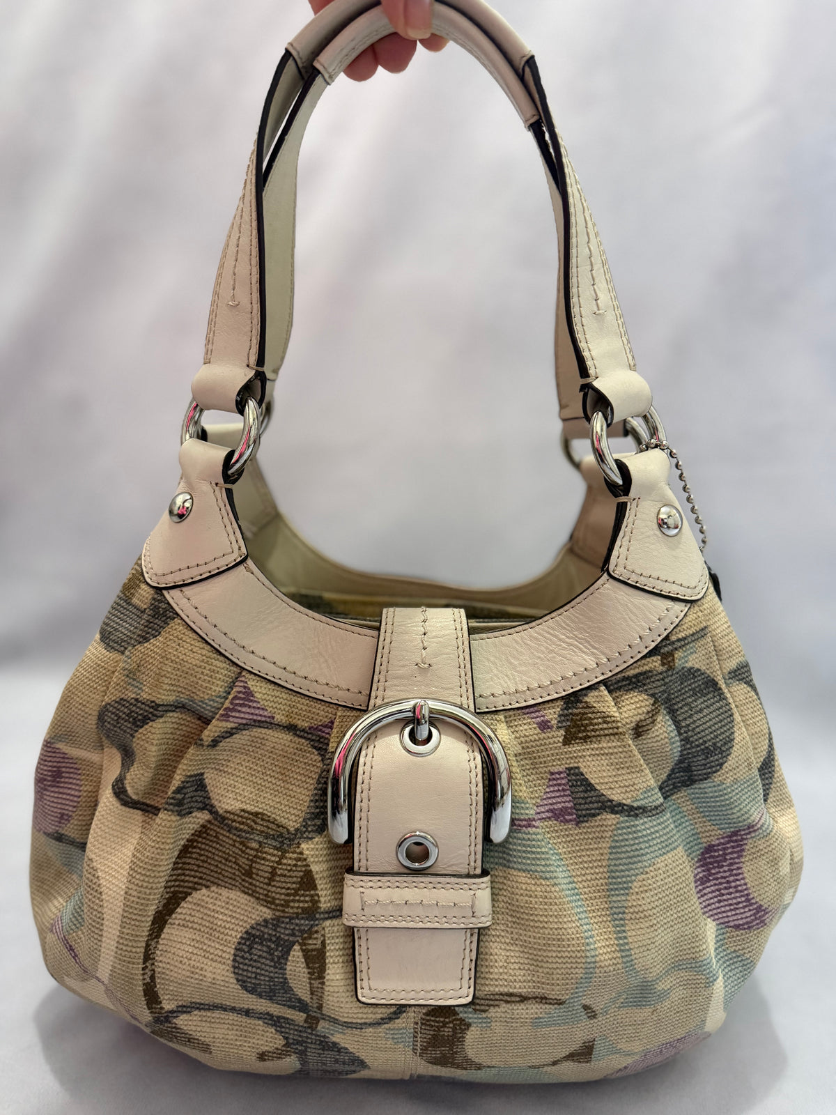 Coach Soho Lynn Hobo Optic C Op Art Multicolor
