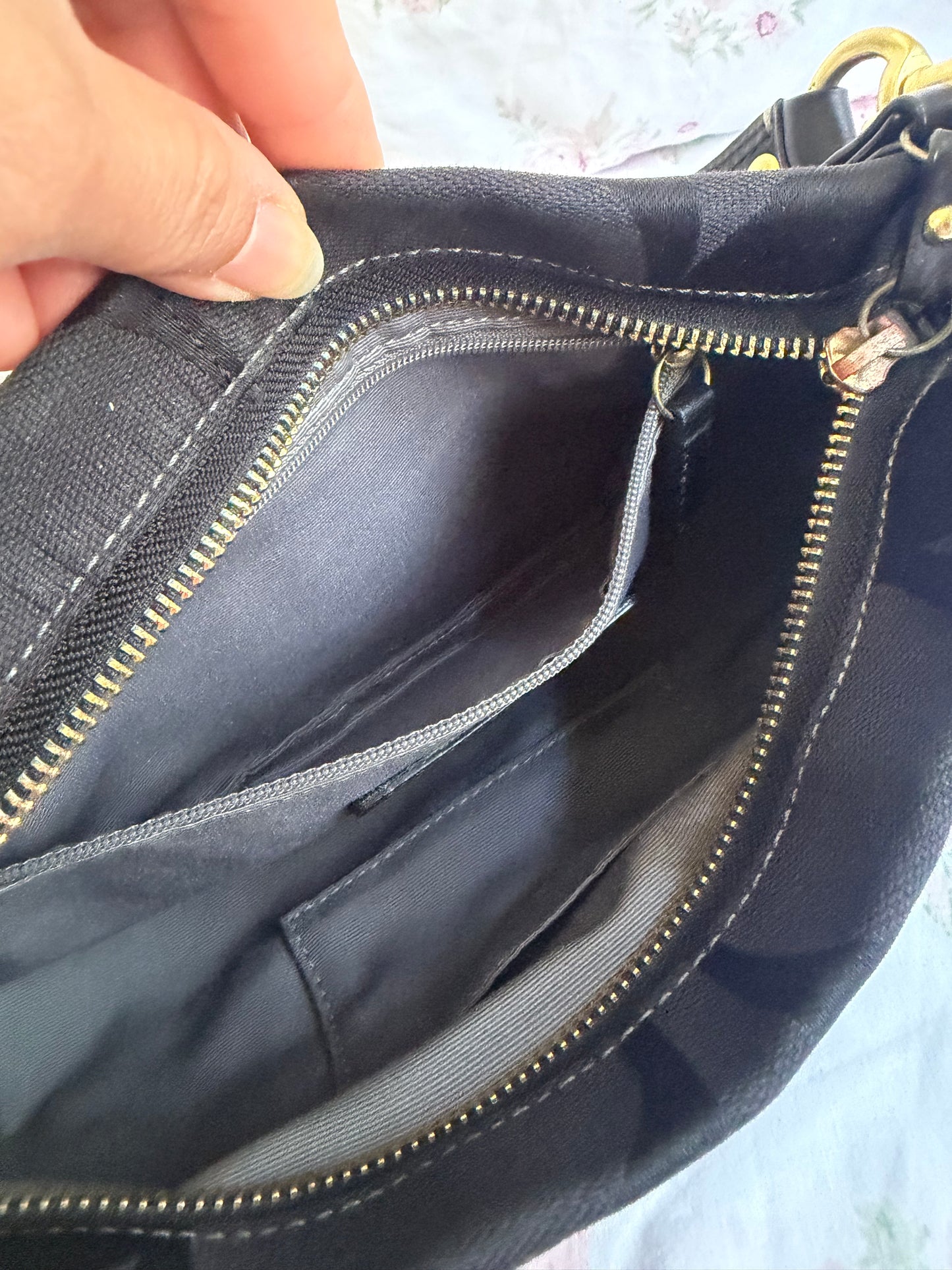 Coach Black Carly Small