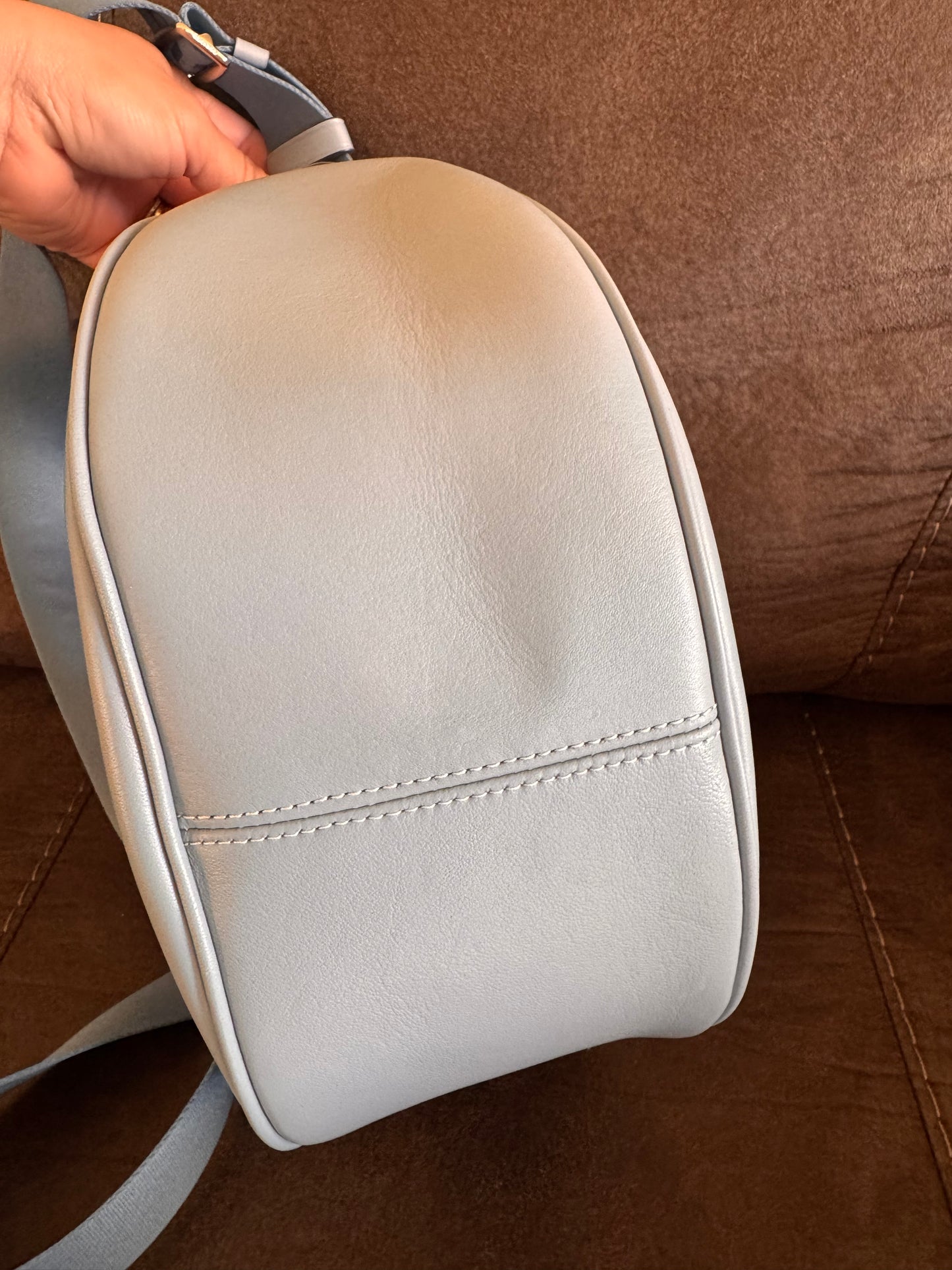 Coach Pace Light Blue  Shoulder Bag