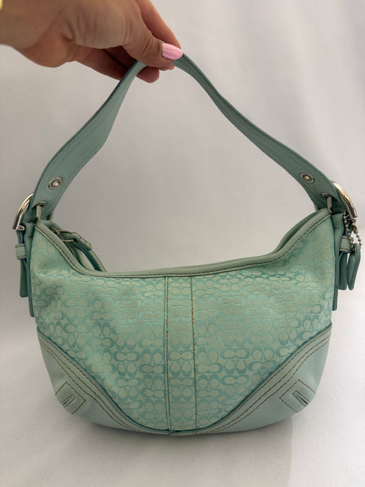 Coach Light Blue Soho Hobo