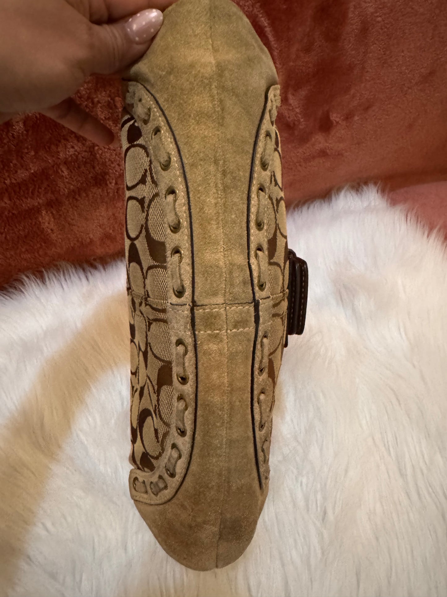 Coach SoHo Canvas, Leather and Suede