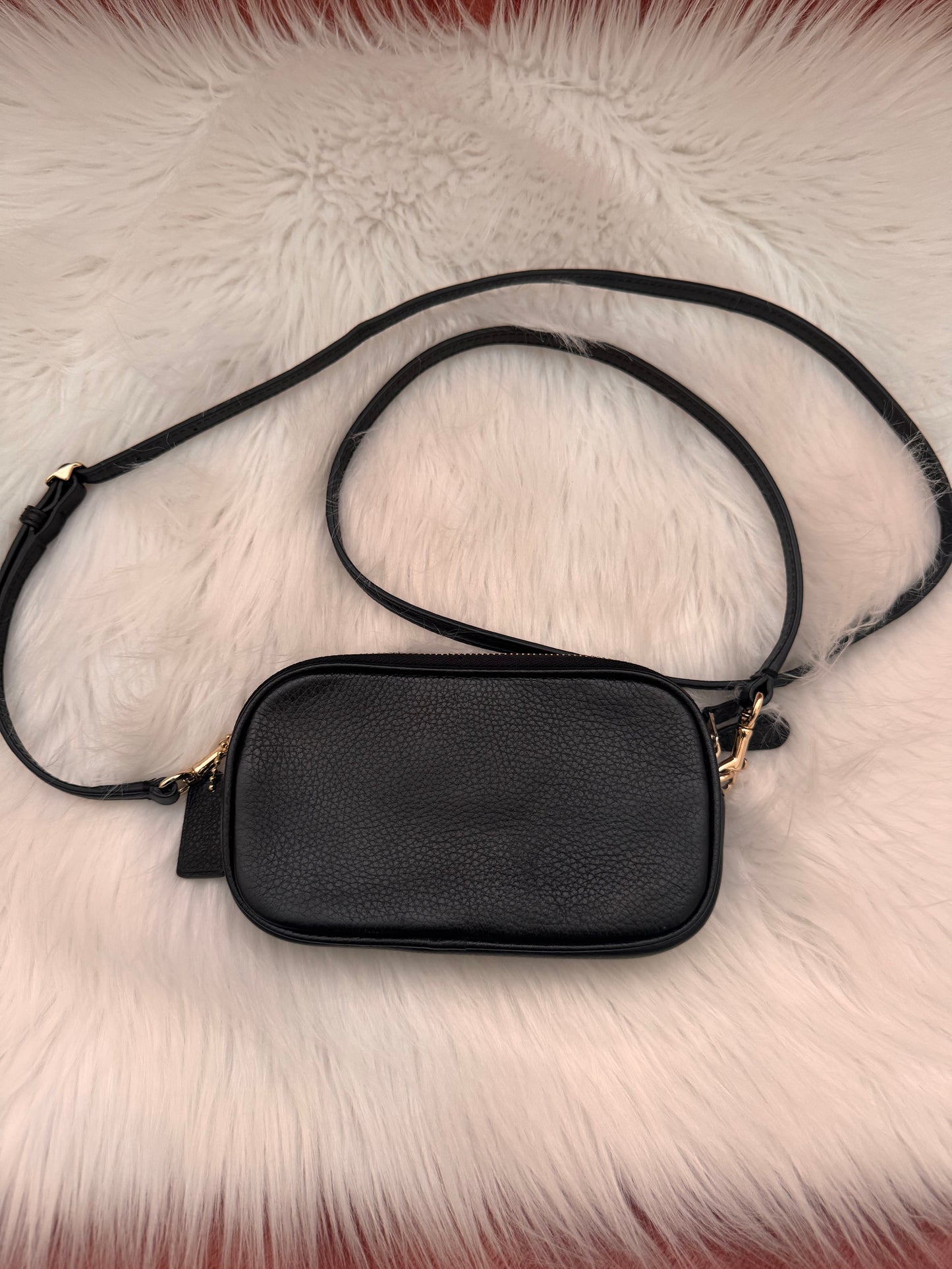 Coach Mini Jamie Camera negro