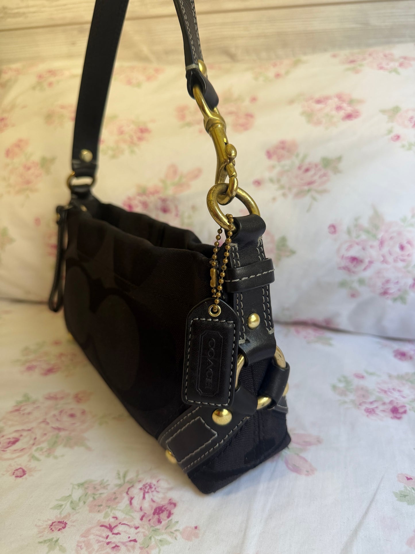 Coach Black Carly Small