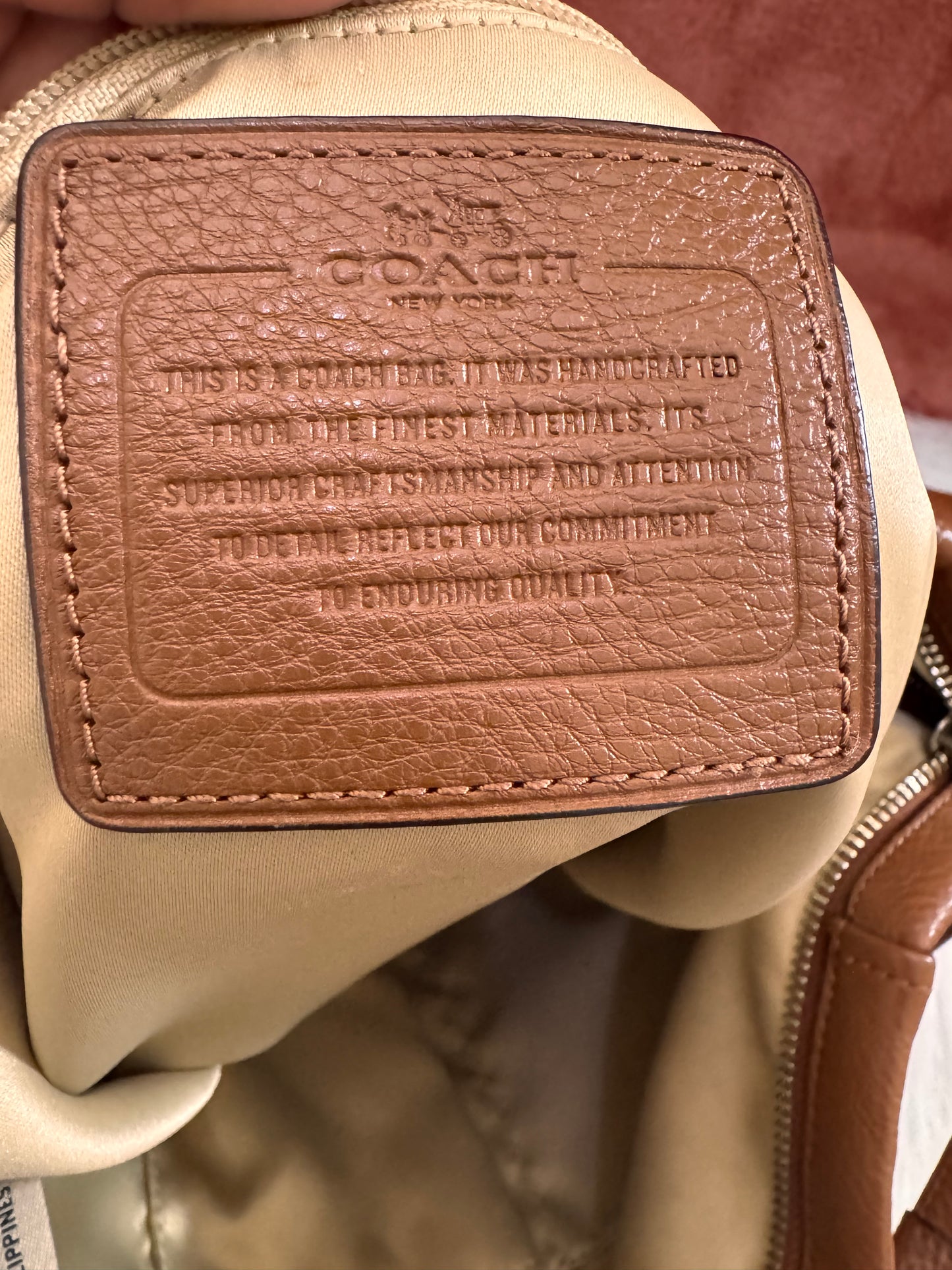 Coach Park Leather Hobo