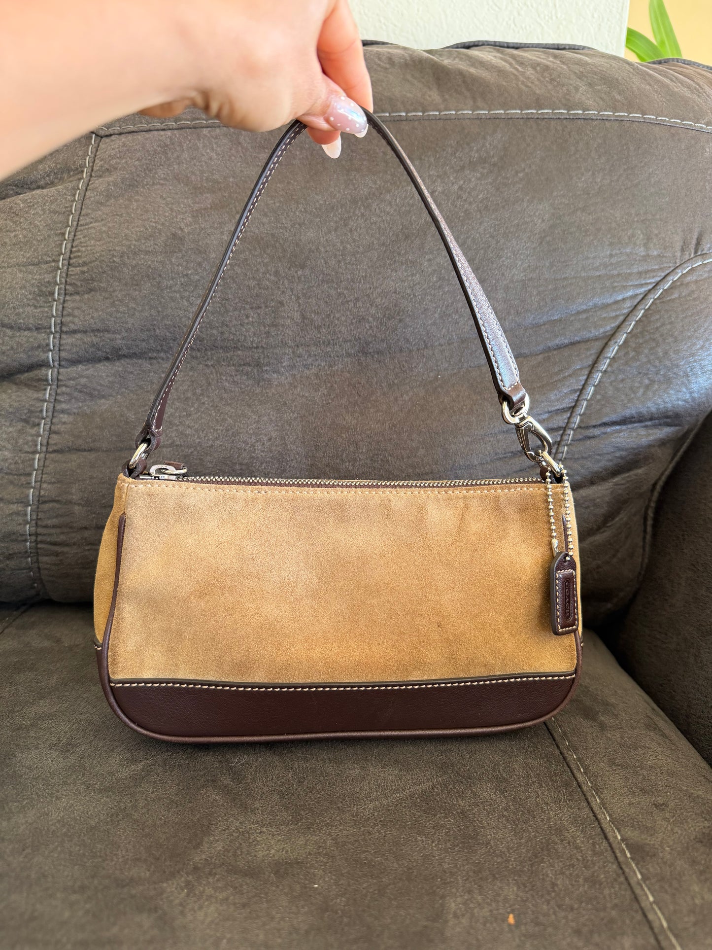 Coach Demi Suede Brown